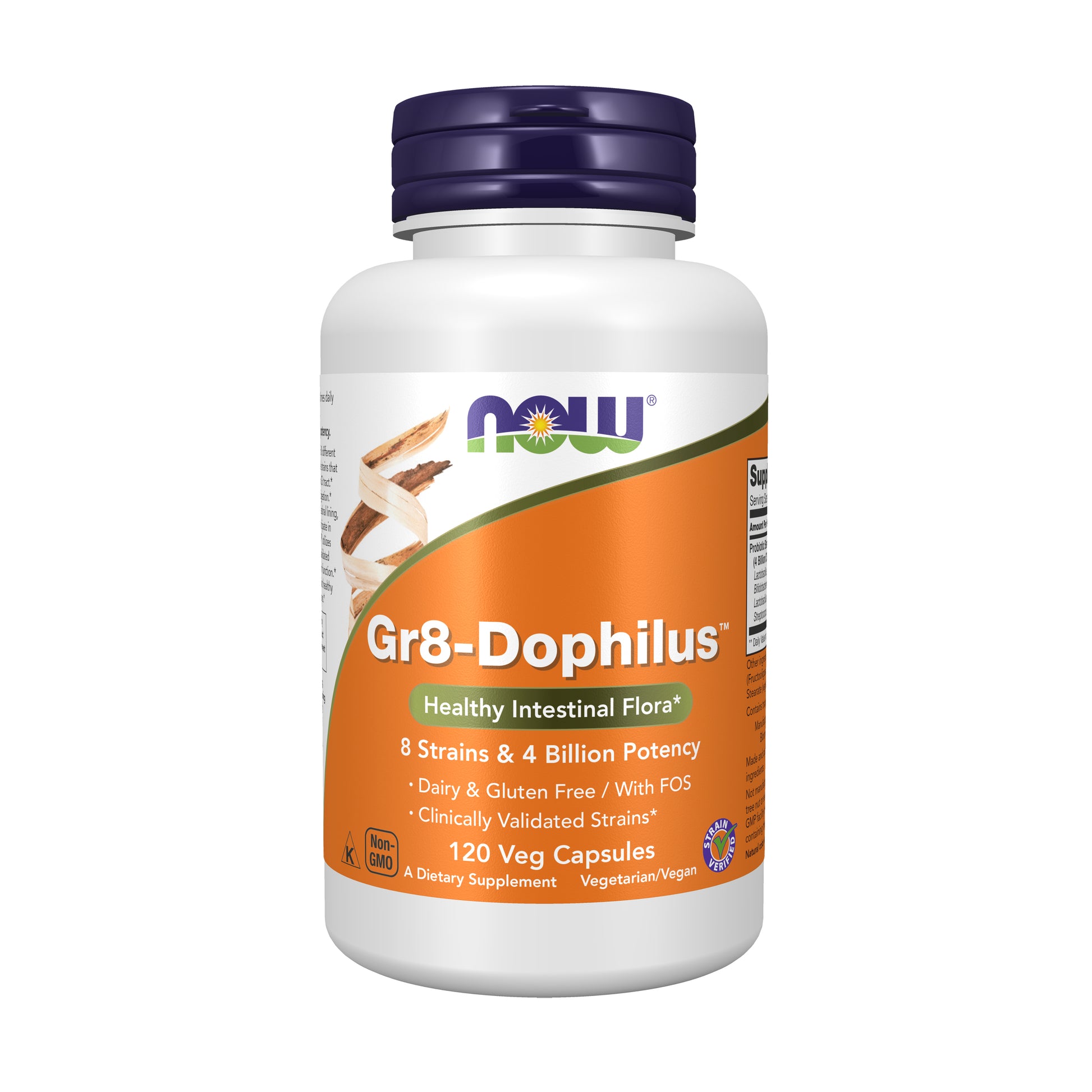 now - gr8-dophilus™ - 120 veg capsules