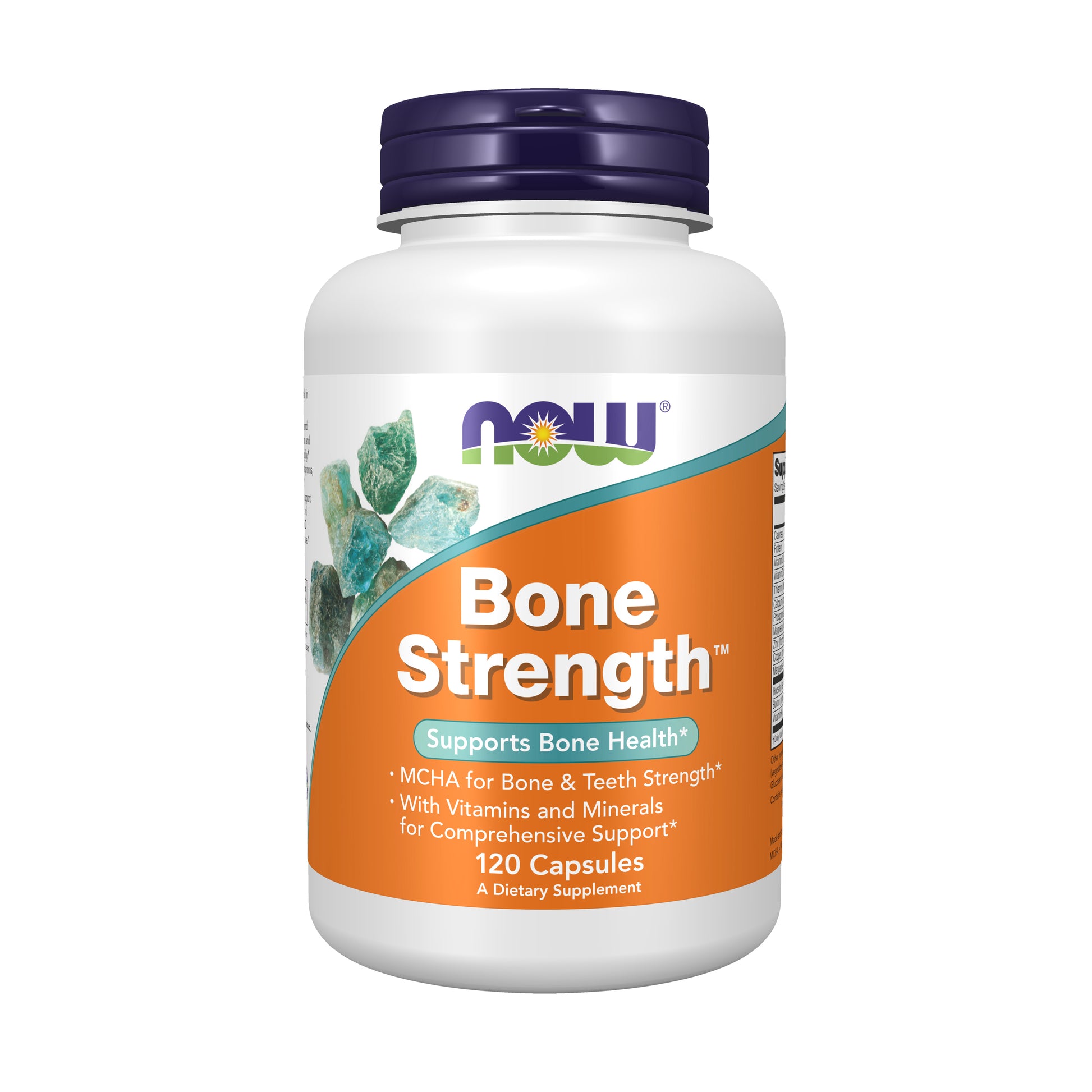 bone strength - 120 cápsulas - now