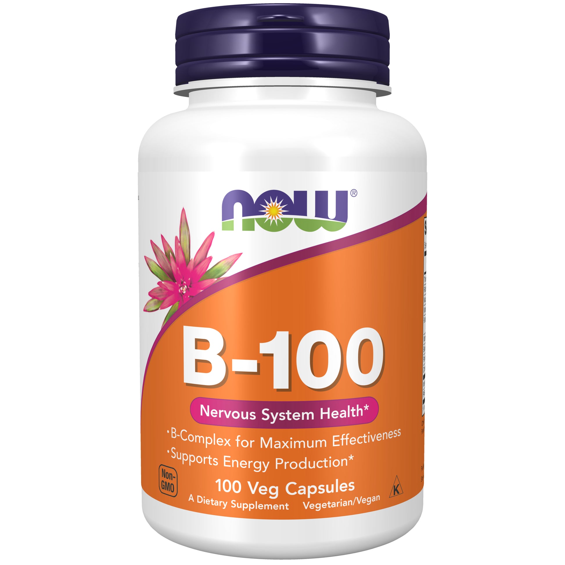 now - vitamin b-100 - 100 veg capsules