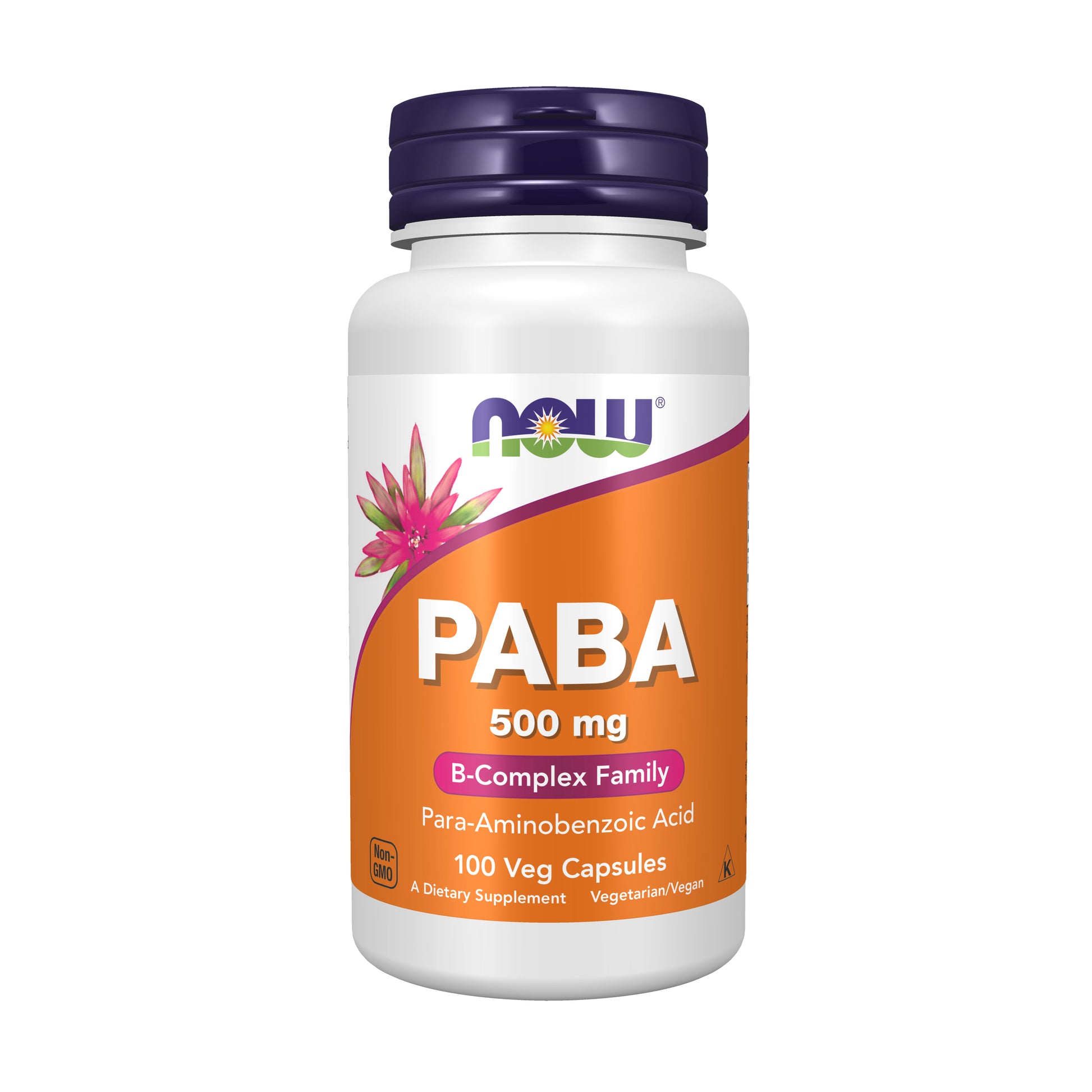 now - paba 500 mg - 100 capsules