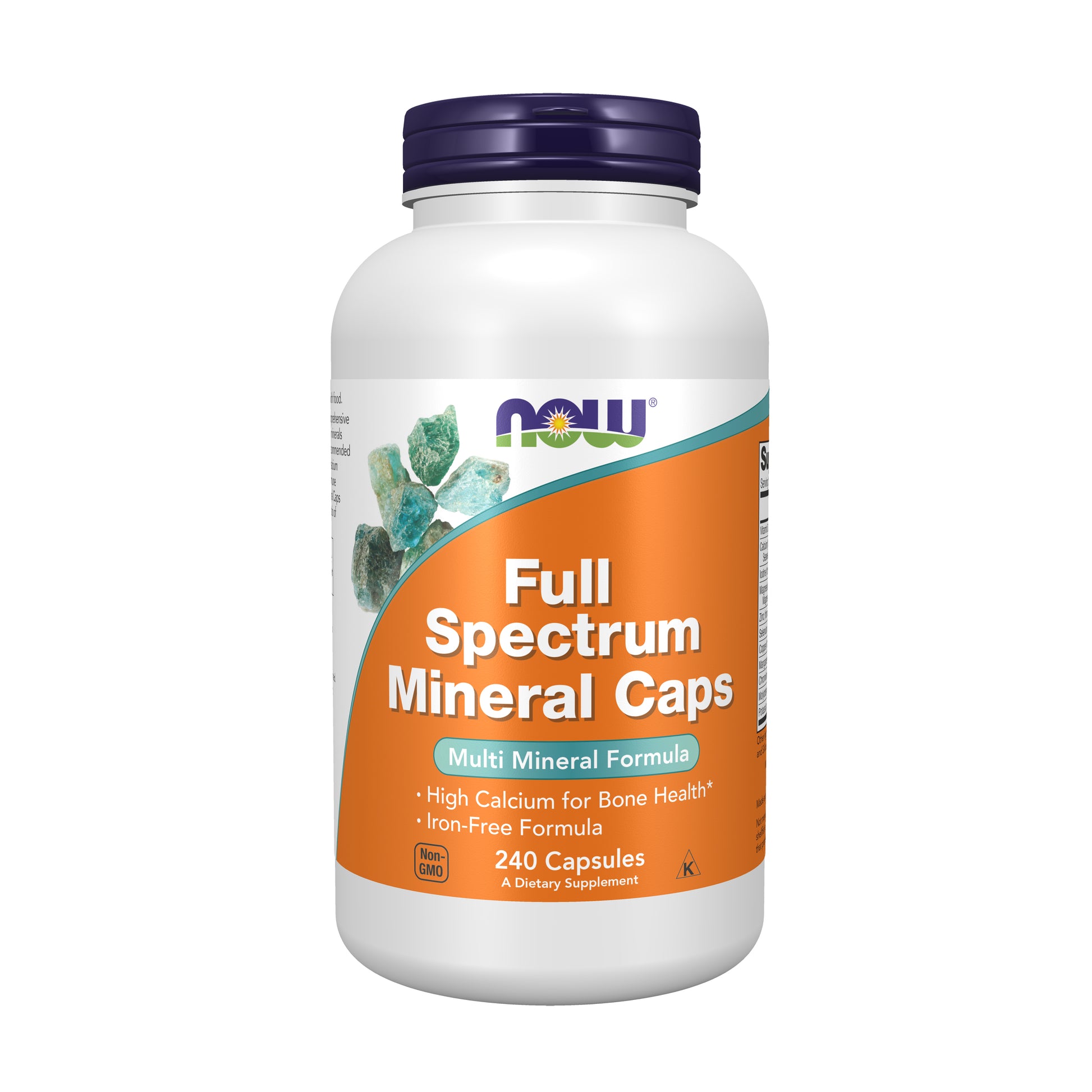 now - full spectrum mineral caps - 240 veg capsules