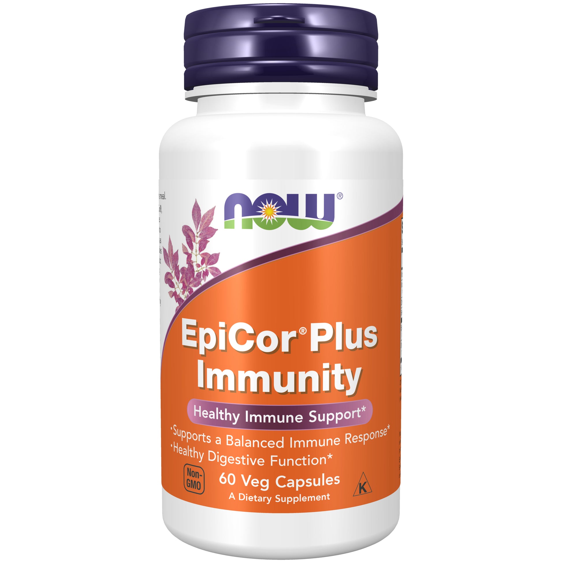 now - epicor® plus immunity with vitamin c - 60 veg capsules