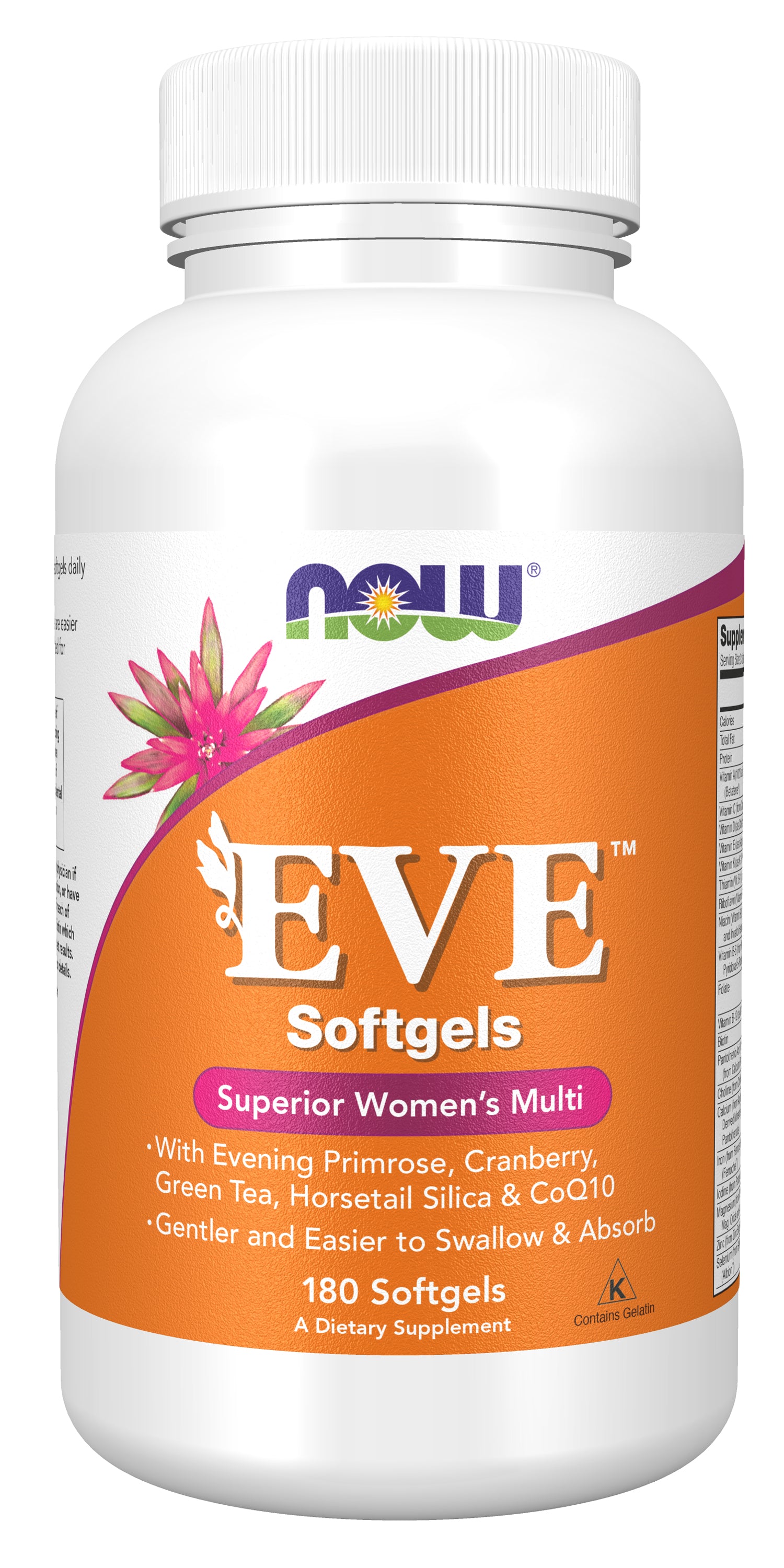 now - eve™ women's multivitamin - 180 softgels