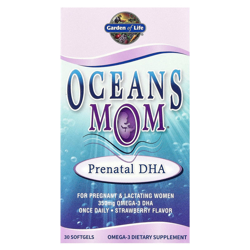 garden of life - oceans mom - 30 softgels