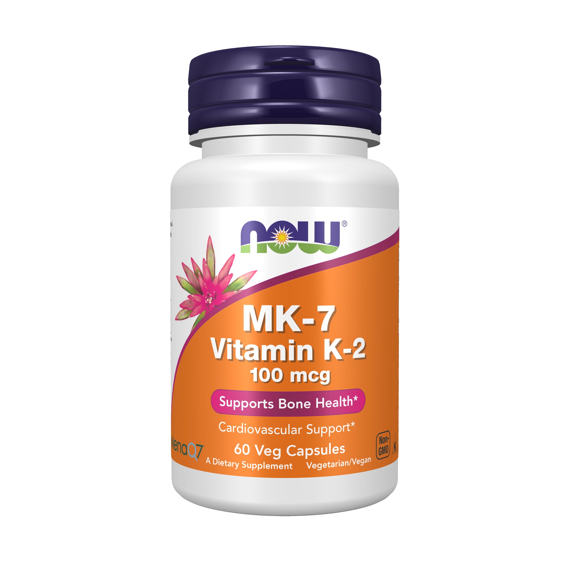 now - mk-7 vitamin k-2 100 mcg - 60 veg capsules