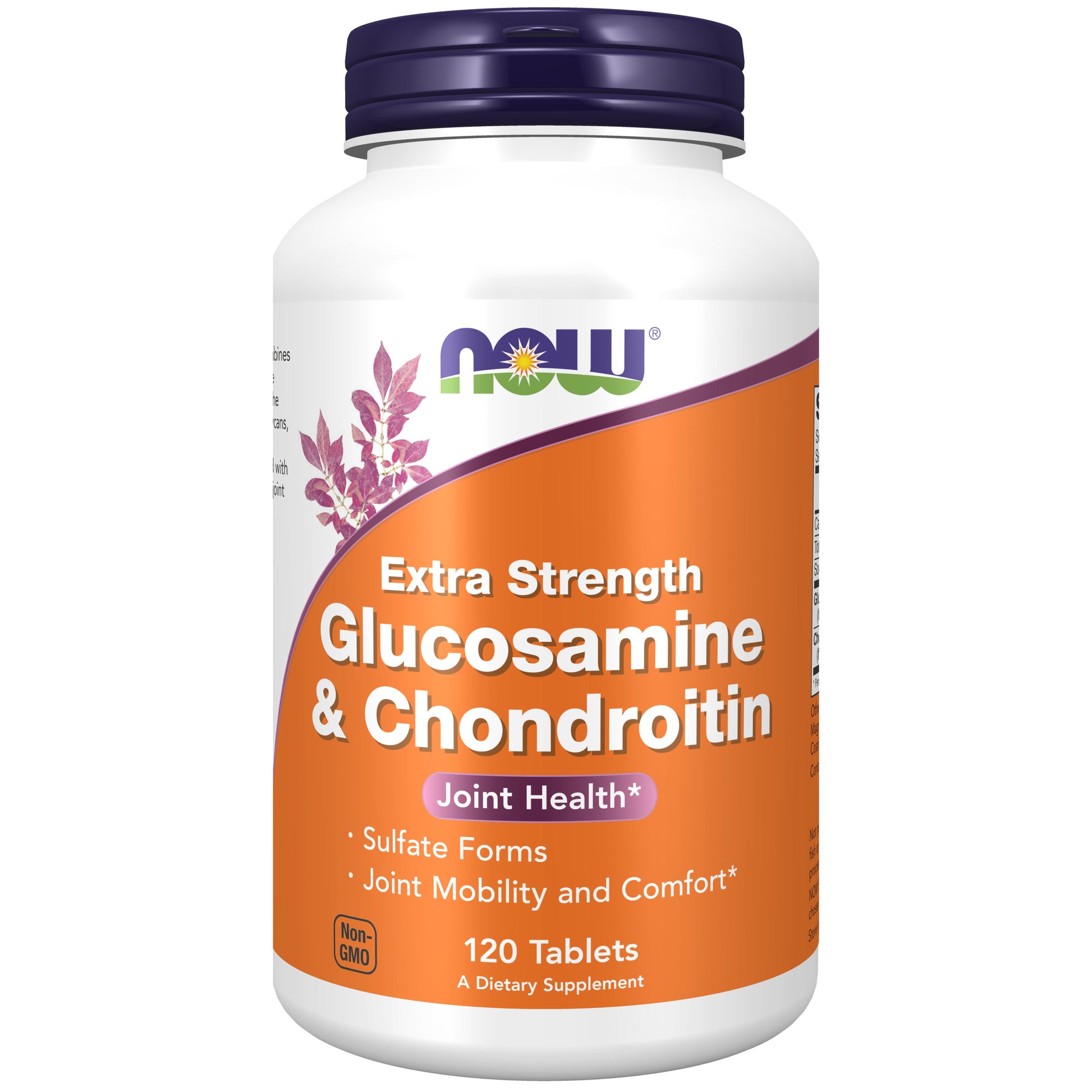 now - glucosamine & chondroitin extra strength - 120 tablets