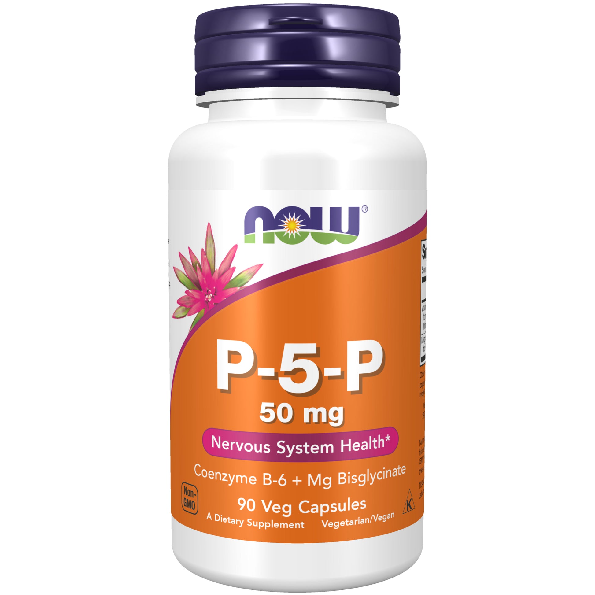 now - p-5-p 50 mg - 90 veg capsules