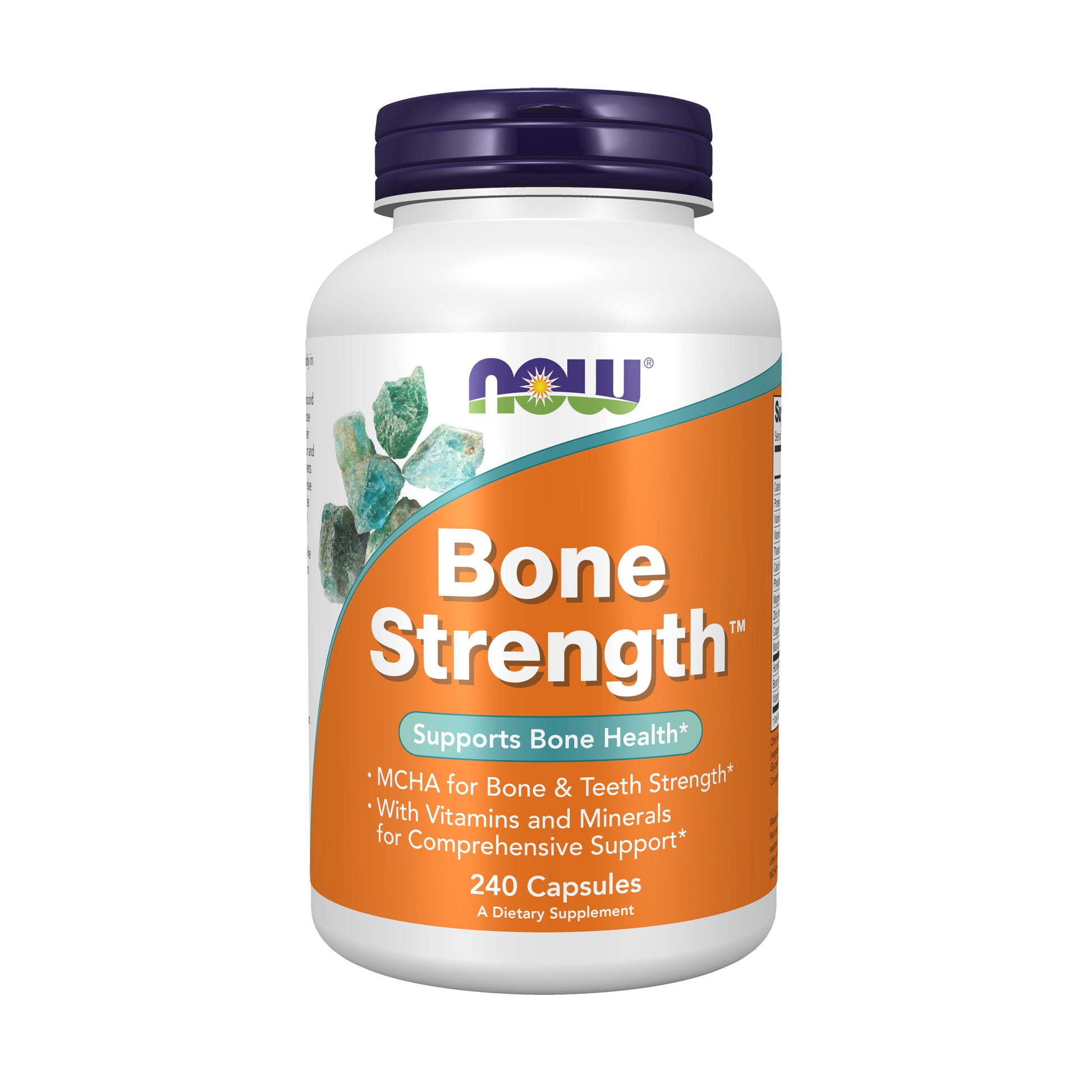 bone strength - 240 cápsulas - now