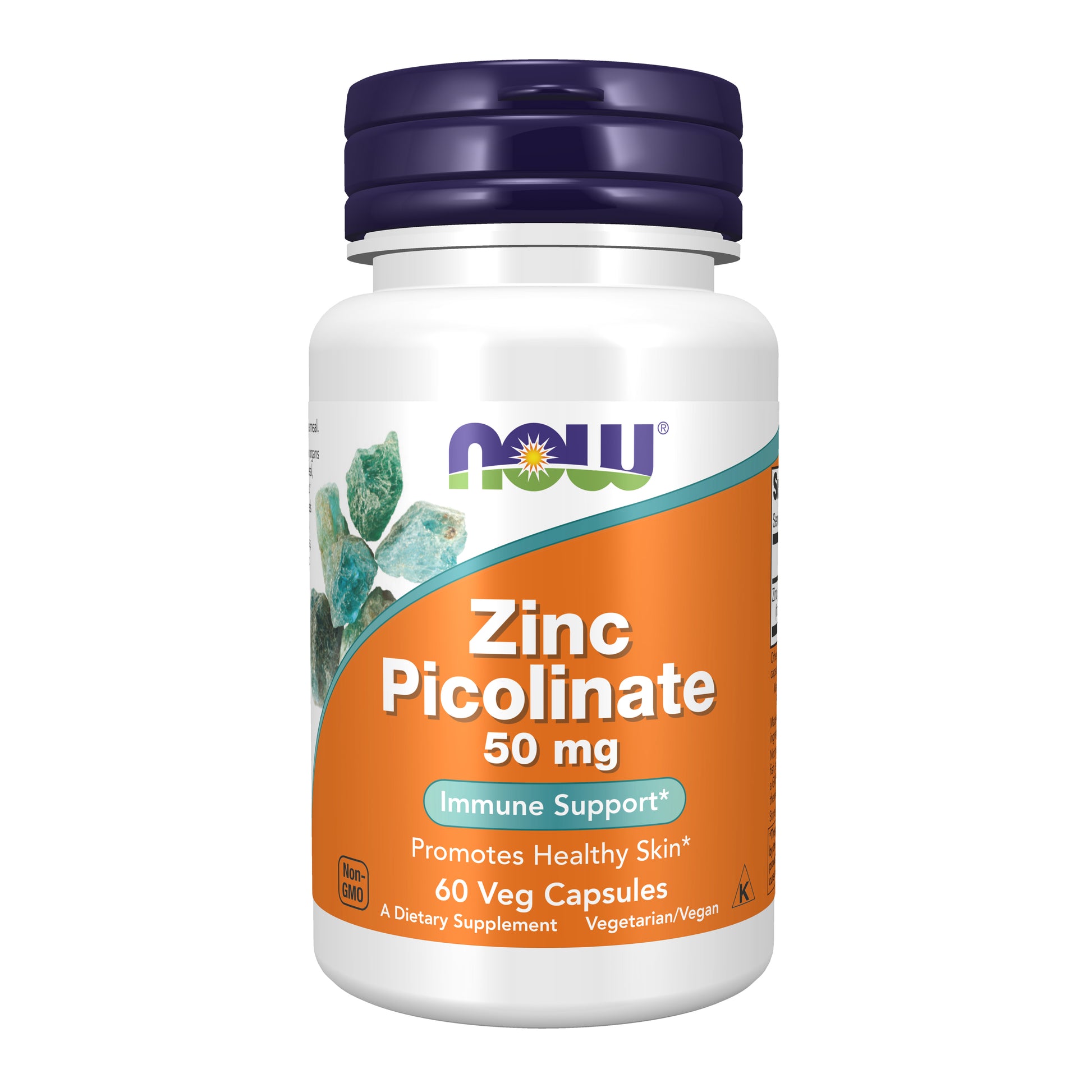now - zinc picolinate 50 mg - 60 veg capsules