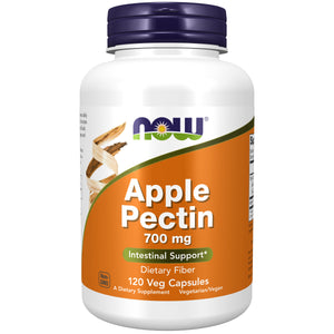 now - apple pectin 700 mg - 120 veg capsules