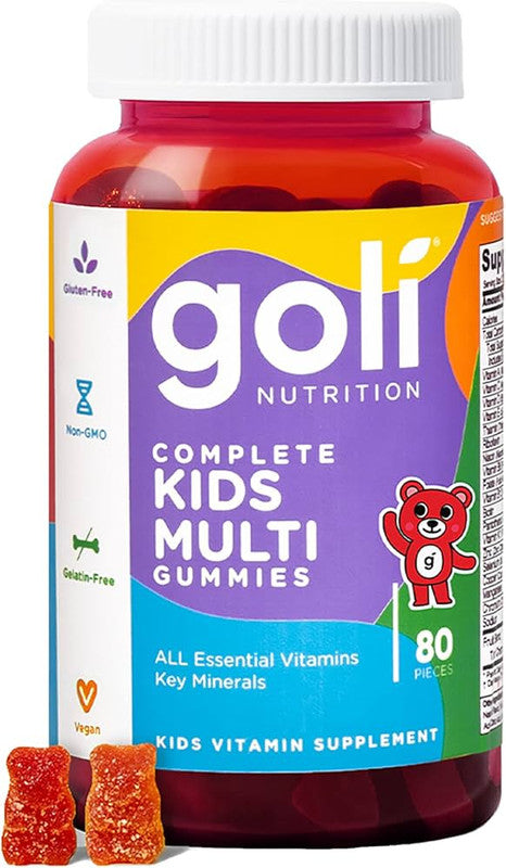 goli nutrition - kids complete multi - 80 gummies