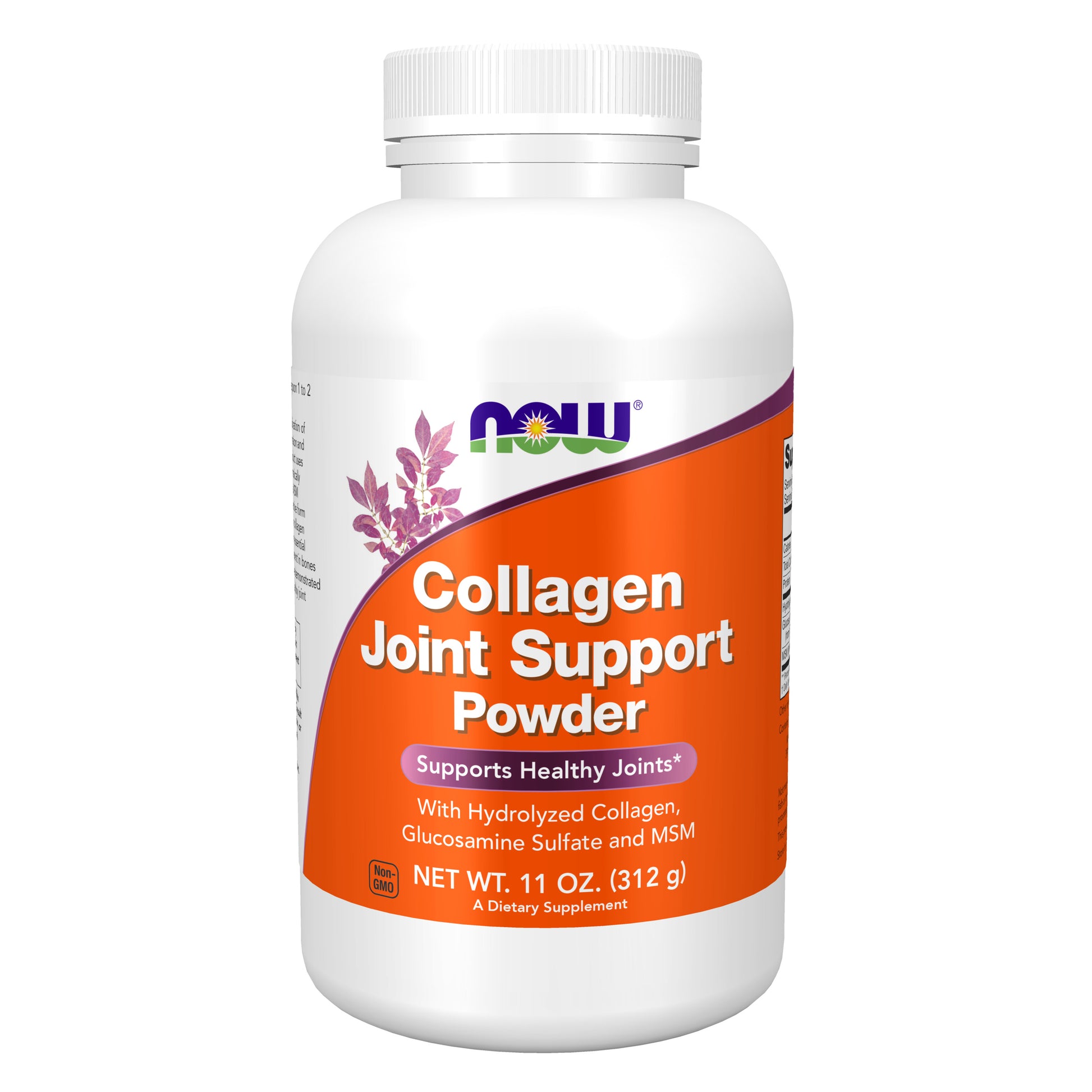 now - collagen joint support™ powder, 312 gramas