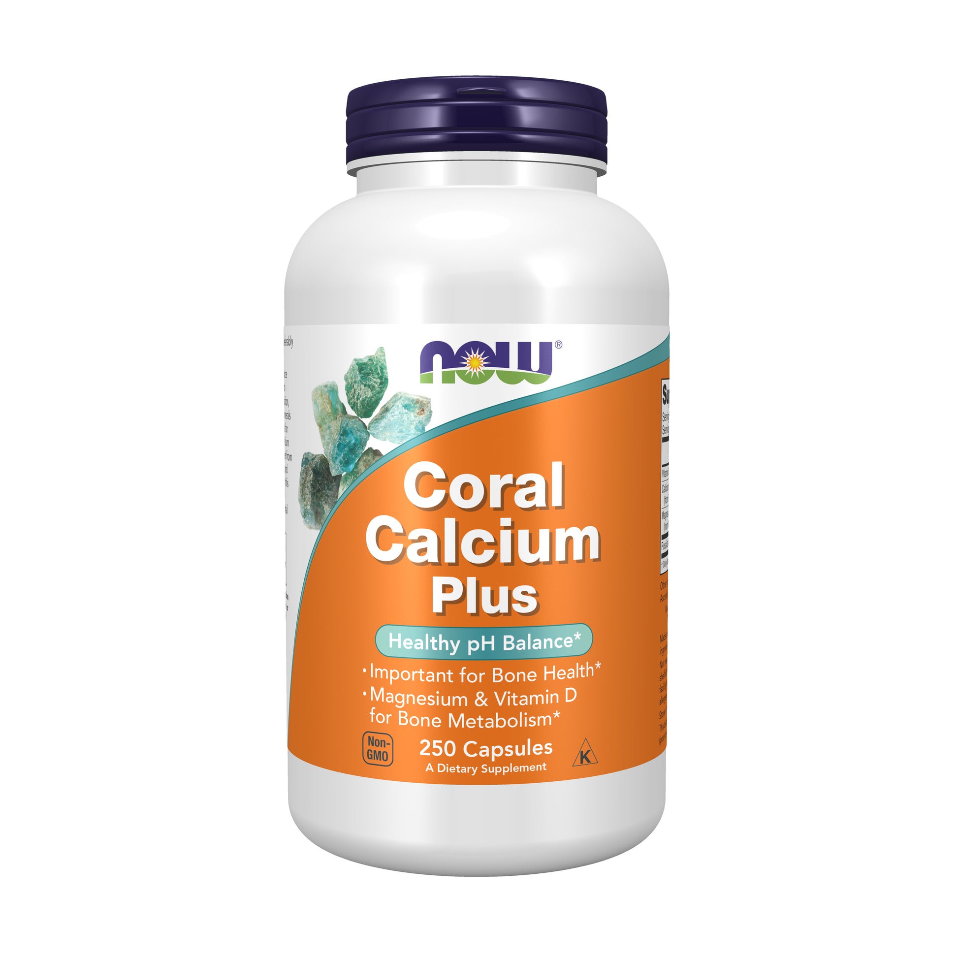 now - coral calcium plus - 250 veg capsules