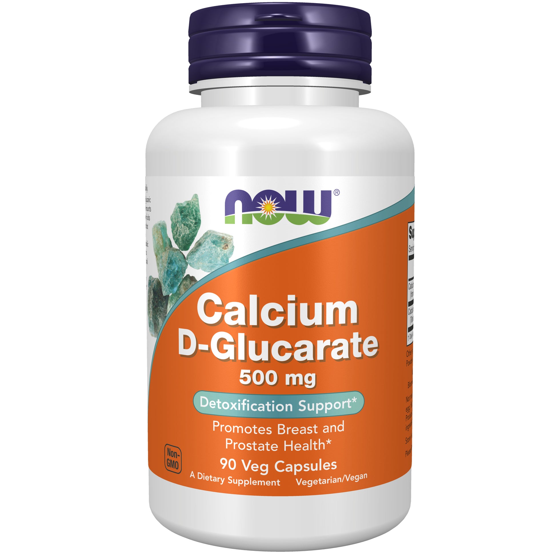 now - calcium d-glucarate 500 mg - 90 veg capsules