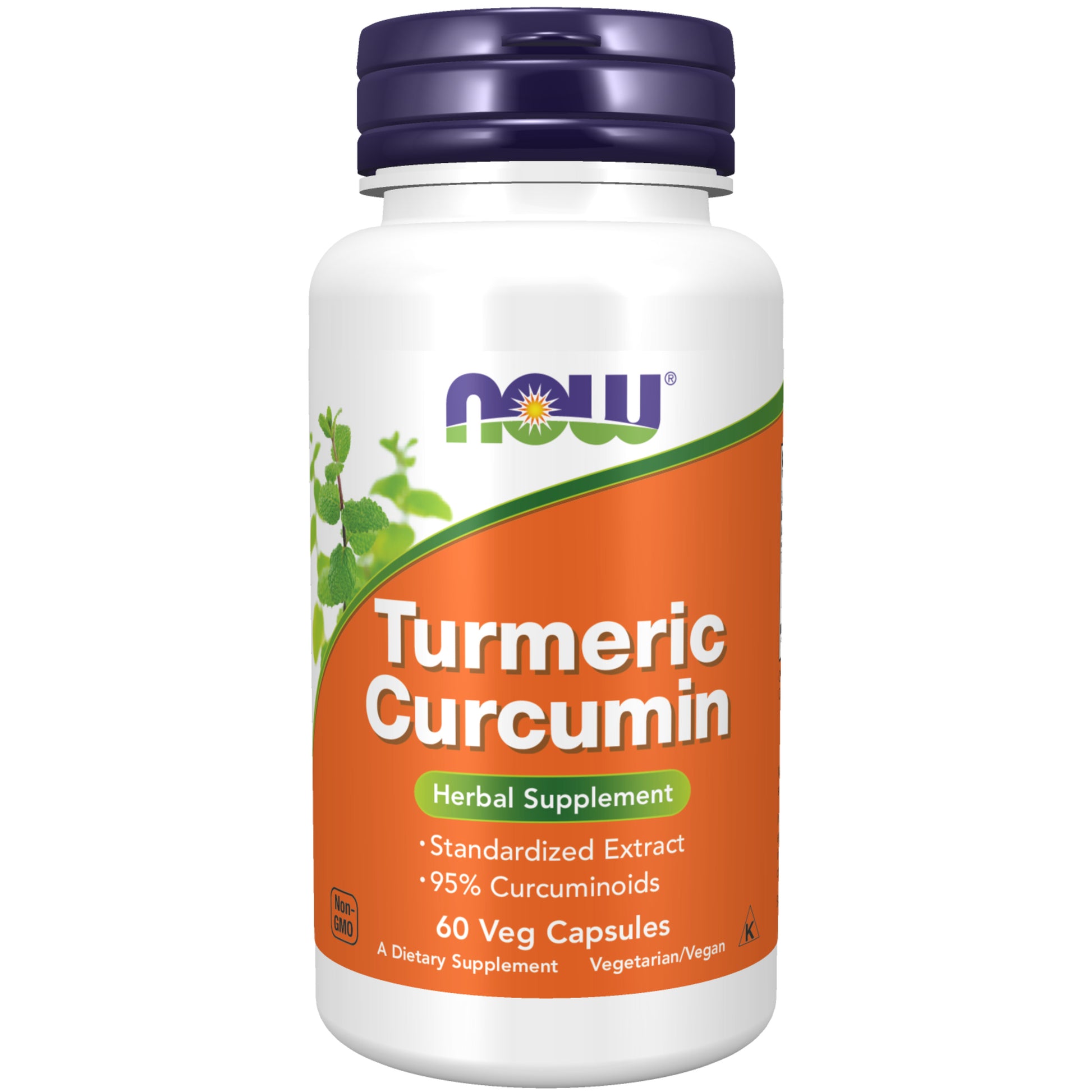 now - turmeric curcumin - 60 veg capsules