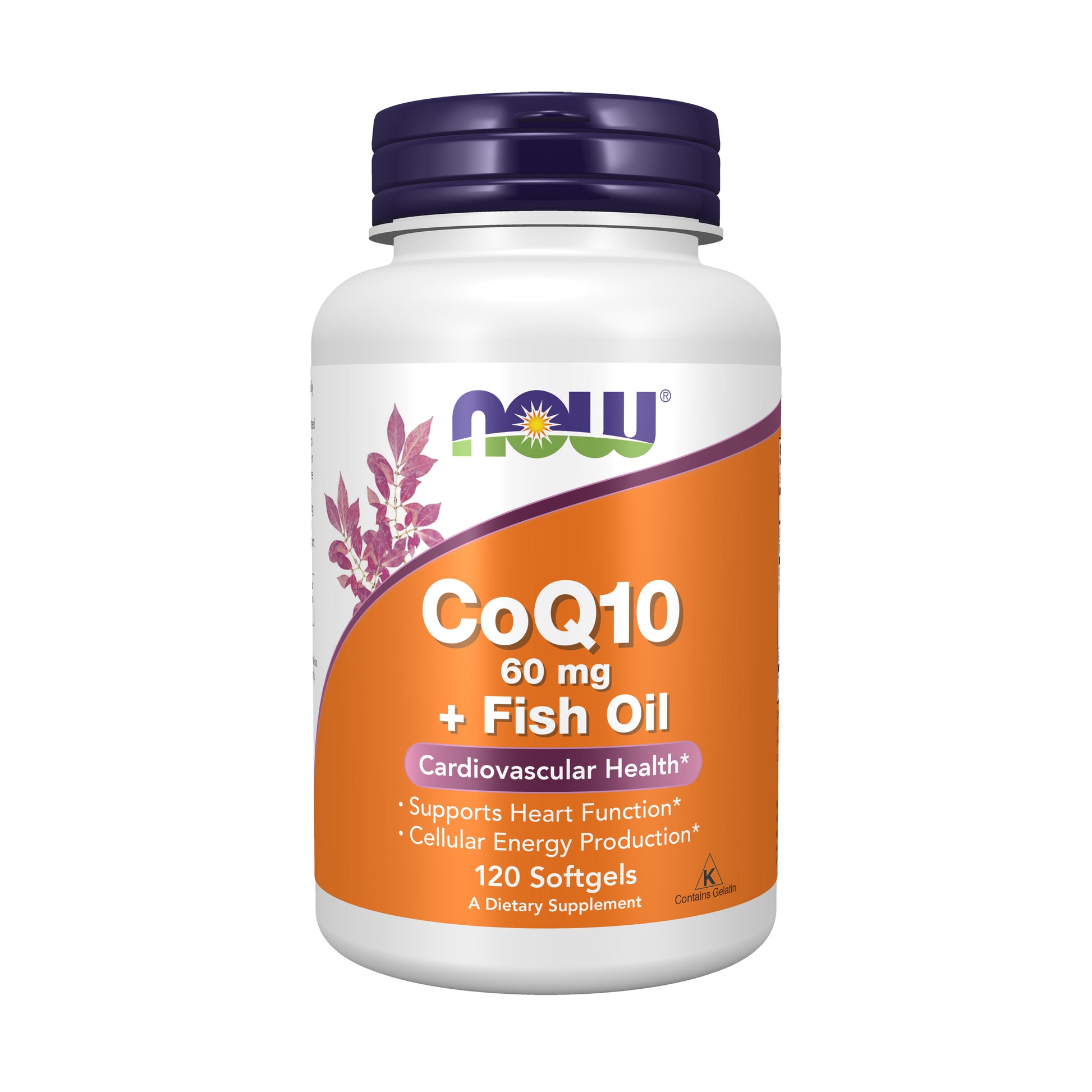 now - coq10 60 mg - 120 softgels