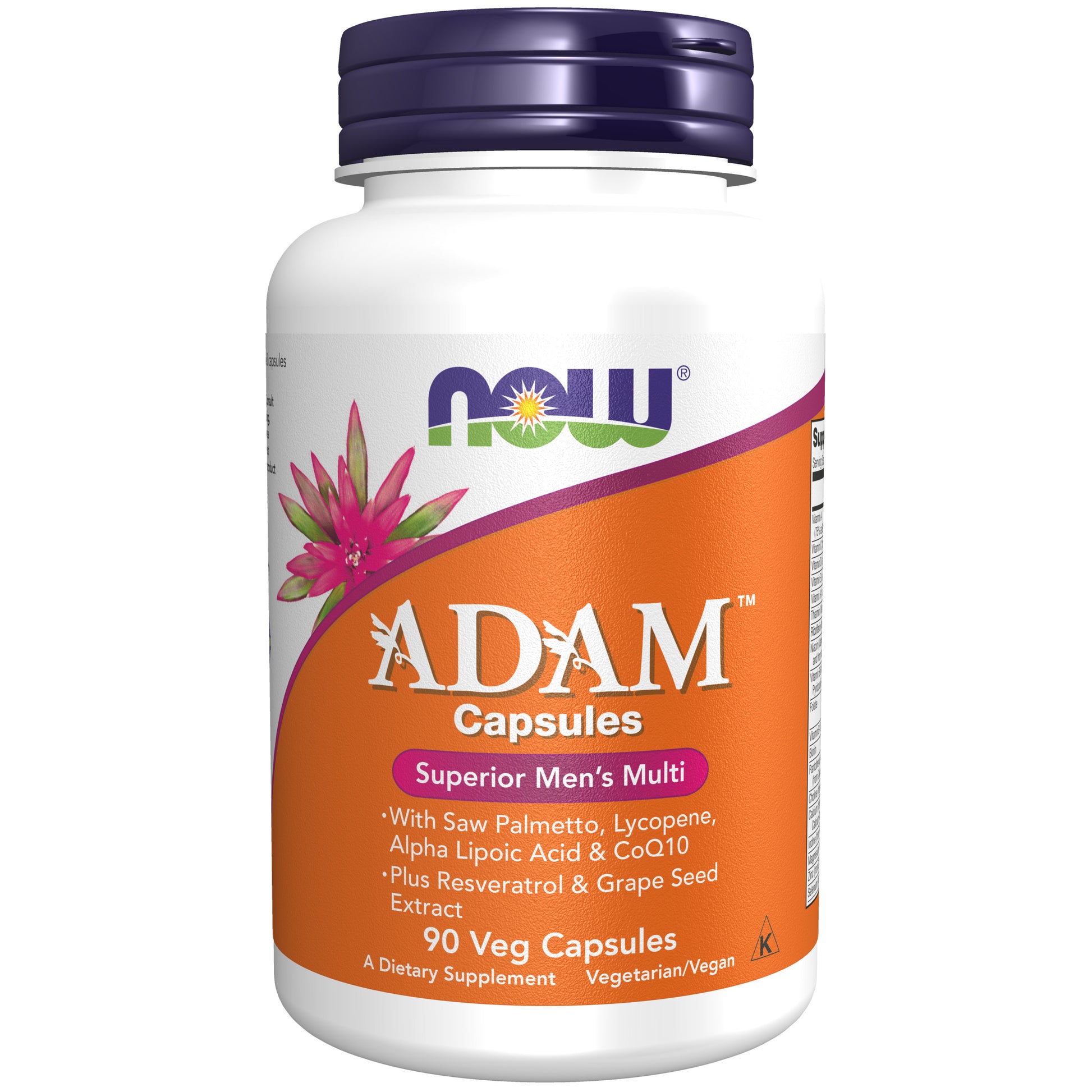 now - adam™ men's multivitamin - 90 veg capsules
