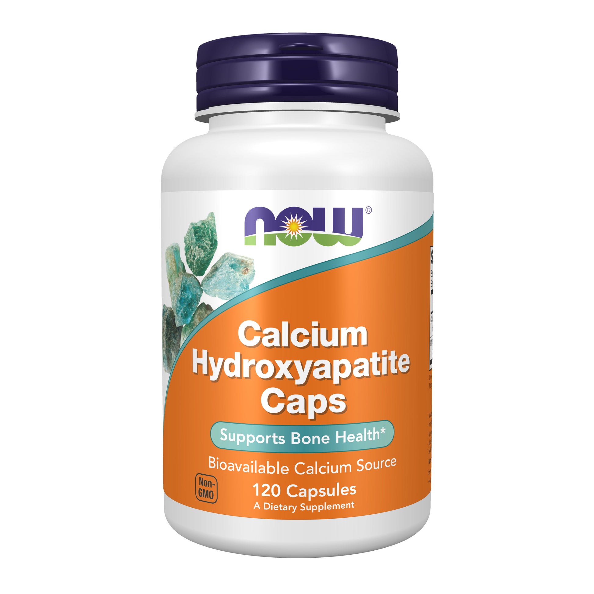 now - calcium hydroxyapatite - 120 capsules