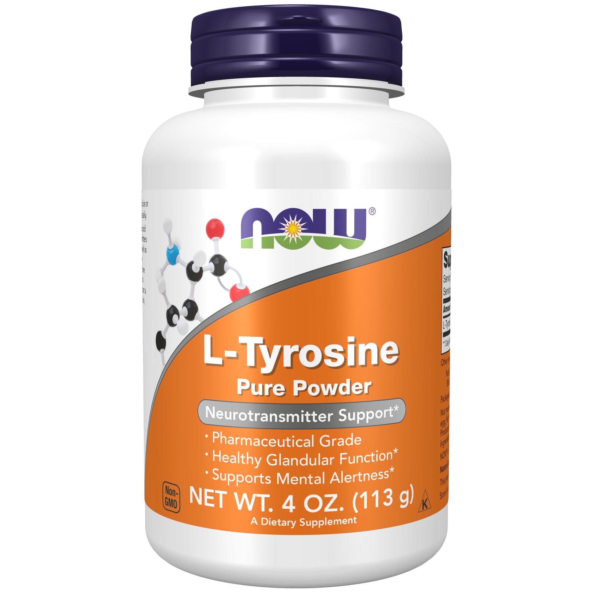 now - l-tyrosine powder, 113 gramas