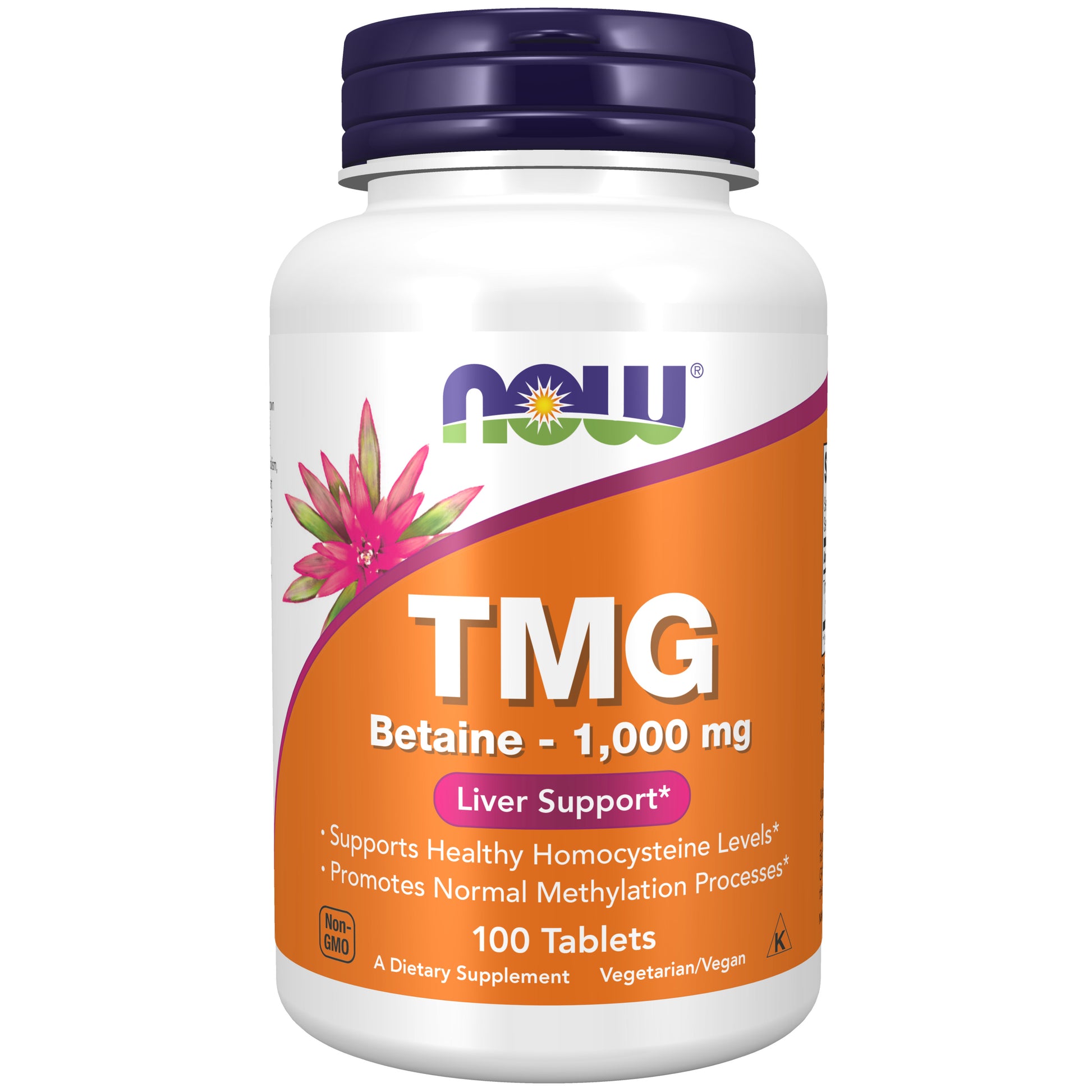 now - tmg betaine 1,000 mg - 100 tablets