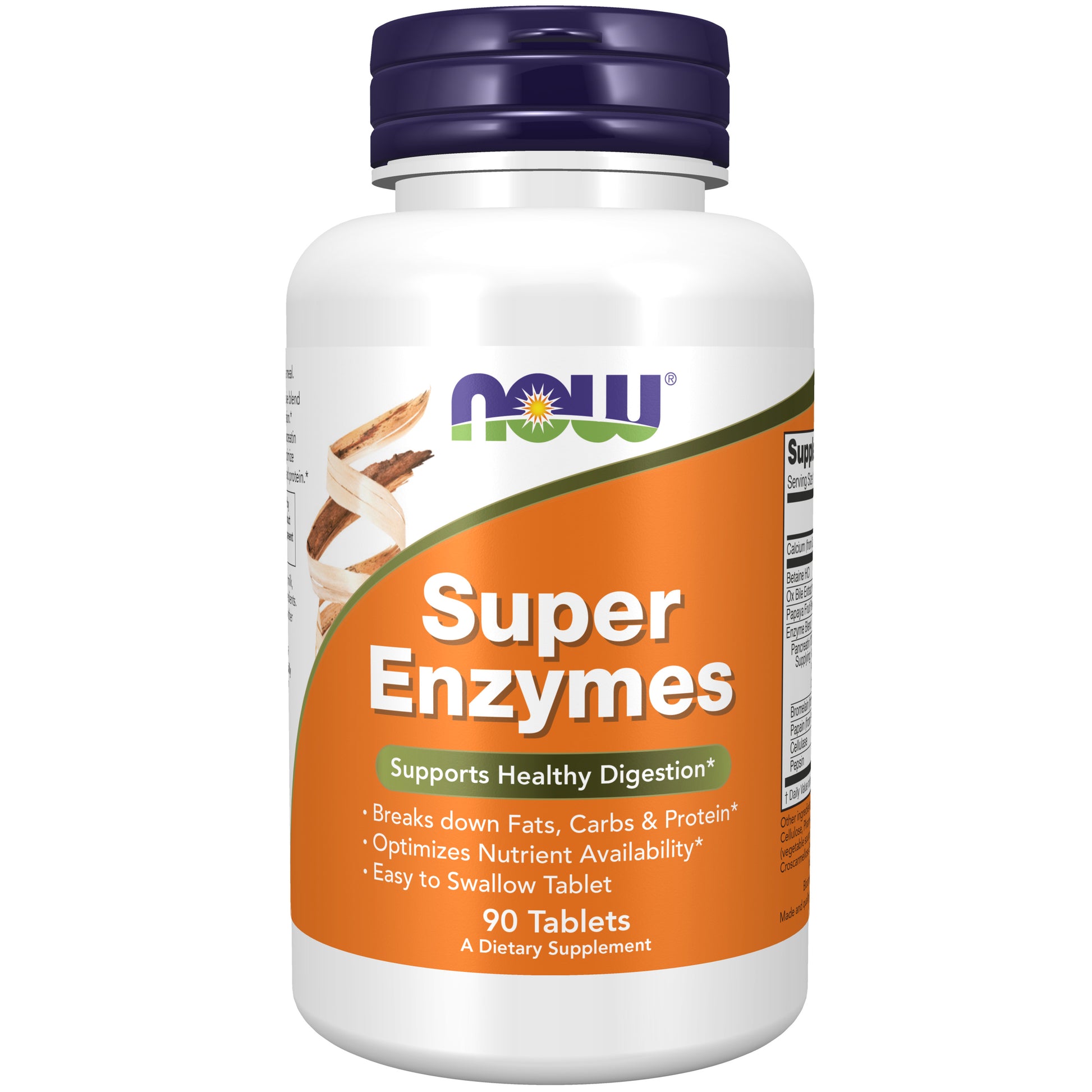 now - super enzymes - 90 tablets