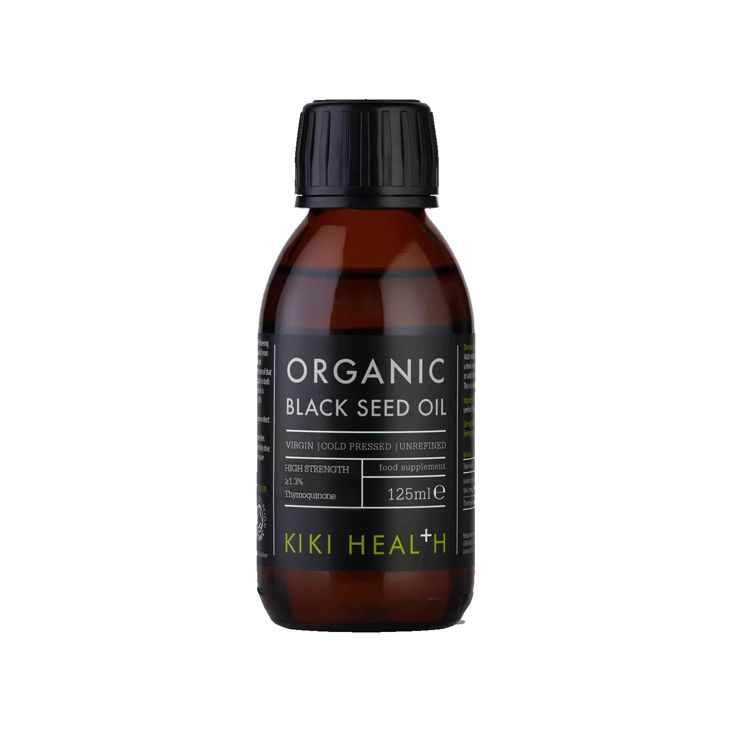 aceite de semilla negra - 125ml - kiki health