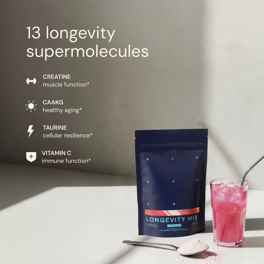 Longevity Mix Blood Orange - 443 gramas - Blueprint