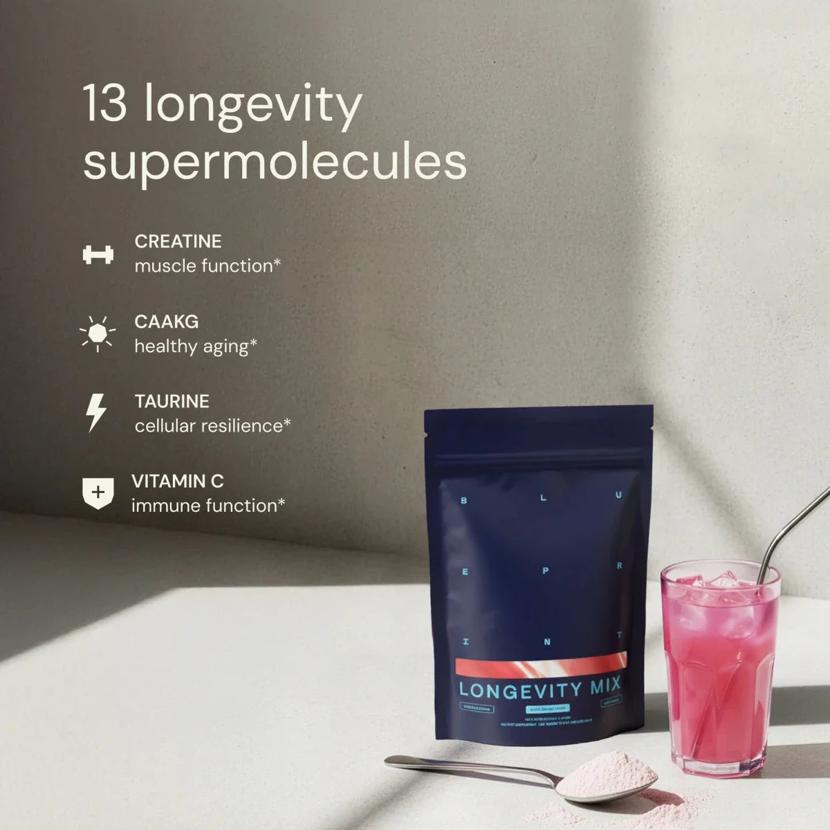 Longevity Mix Blood Orange - 443 gramas - Blueprint