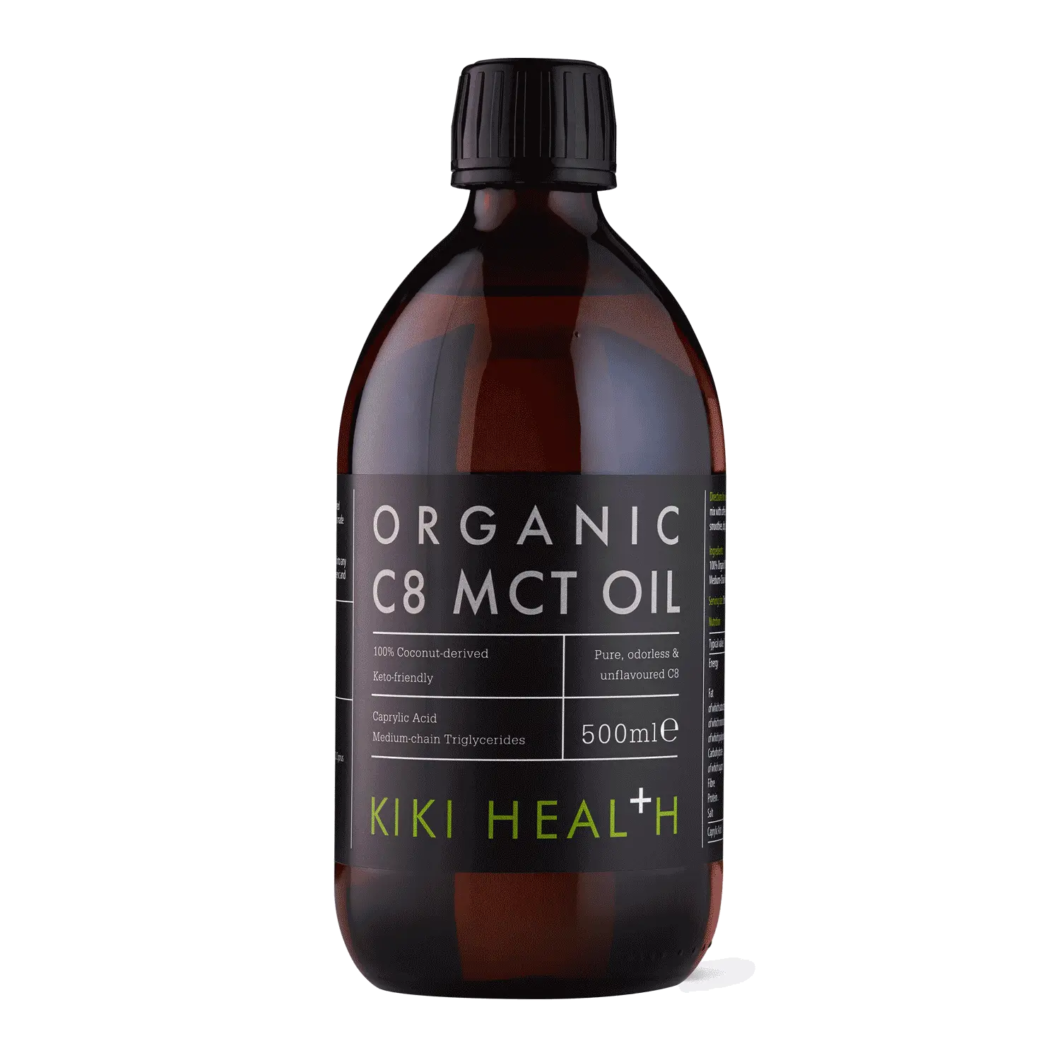 aceite c8 mct - 500ml - kiki health