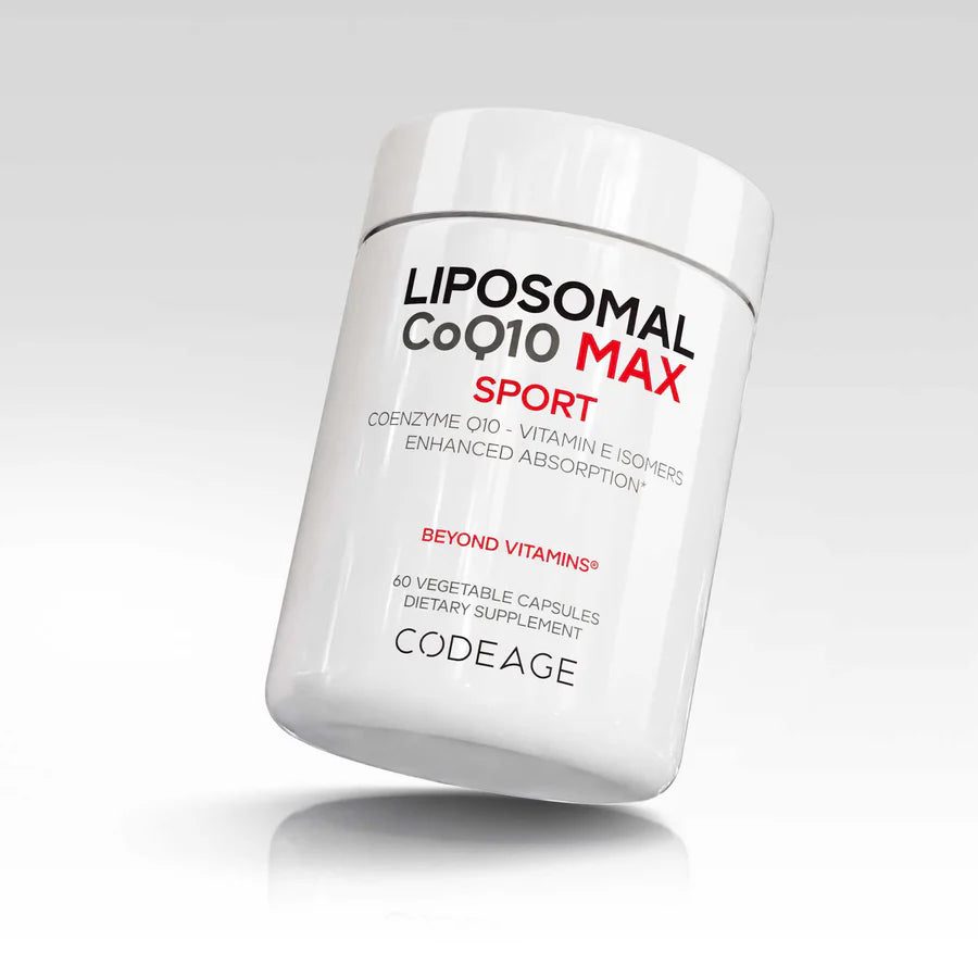 liposomal coq10 max - 60 cápsulas vegetales - codeage