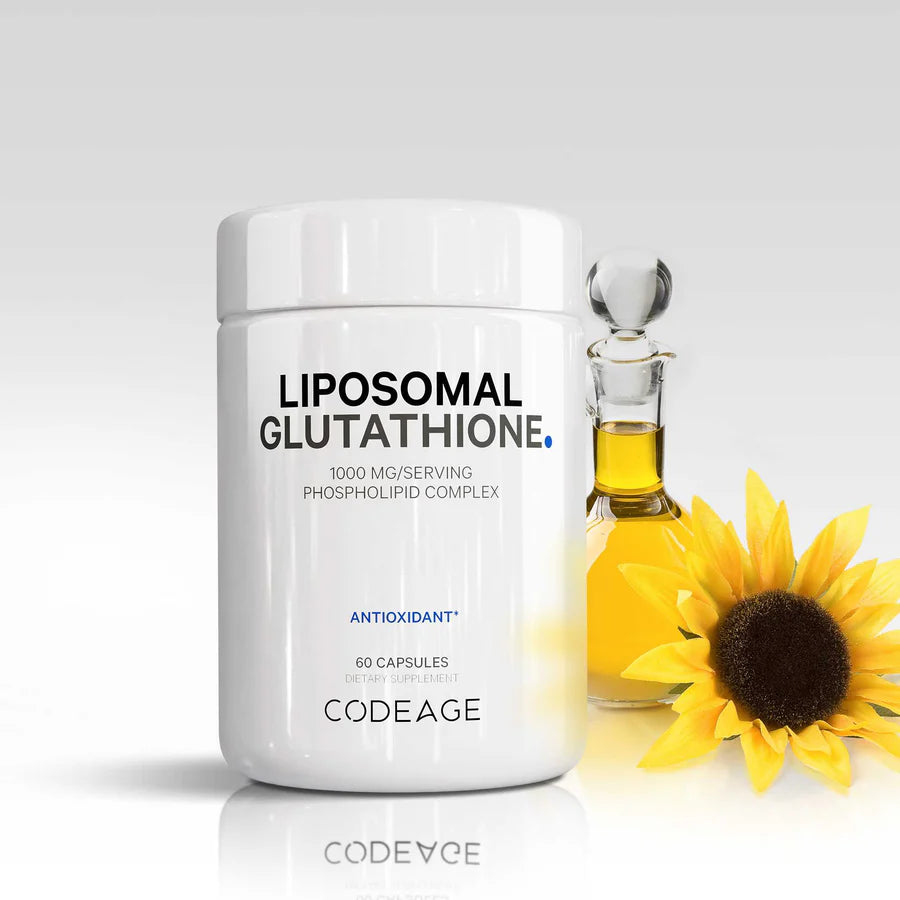 glutatión liposomal 1000 mg - 60 cápsulas vegetales - codeage
