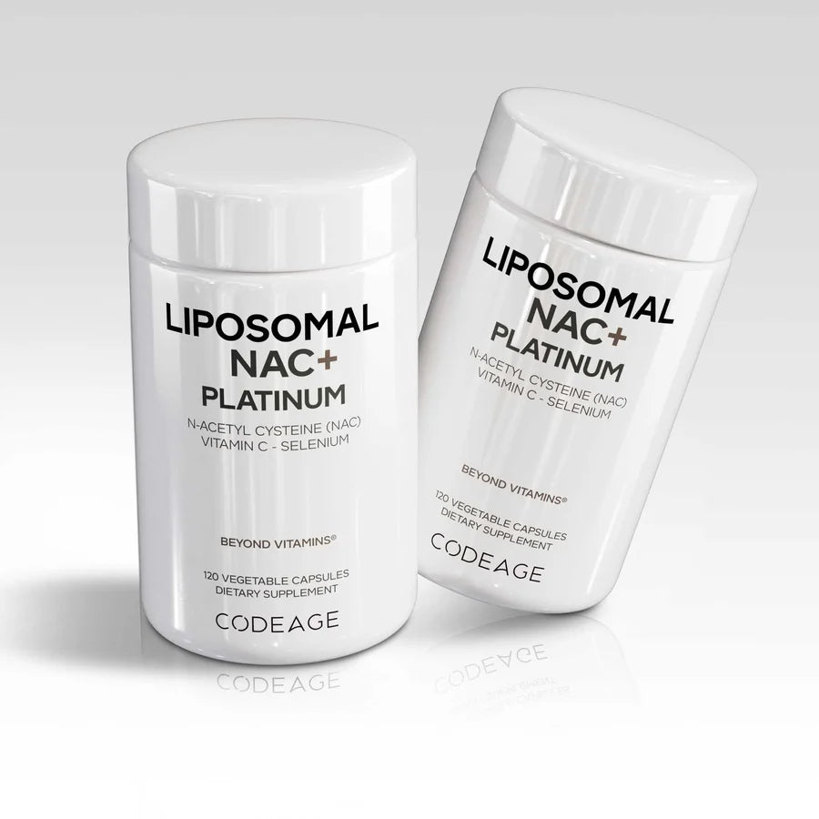 liposomal nac+ platinum - 120 cápsulas vegetales - codeage