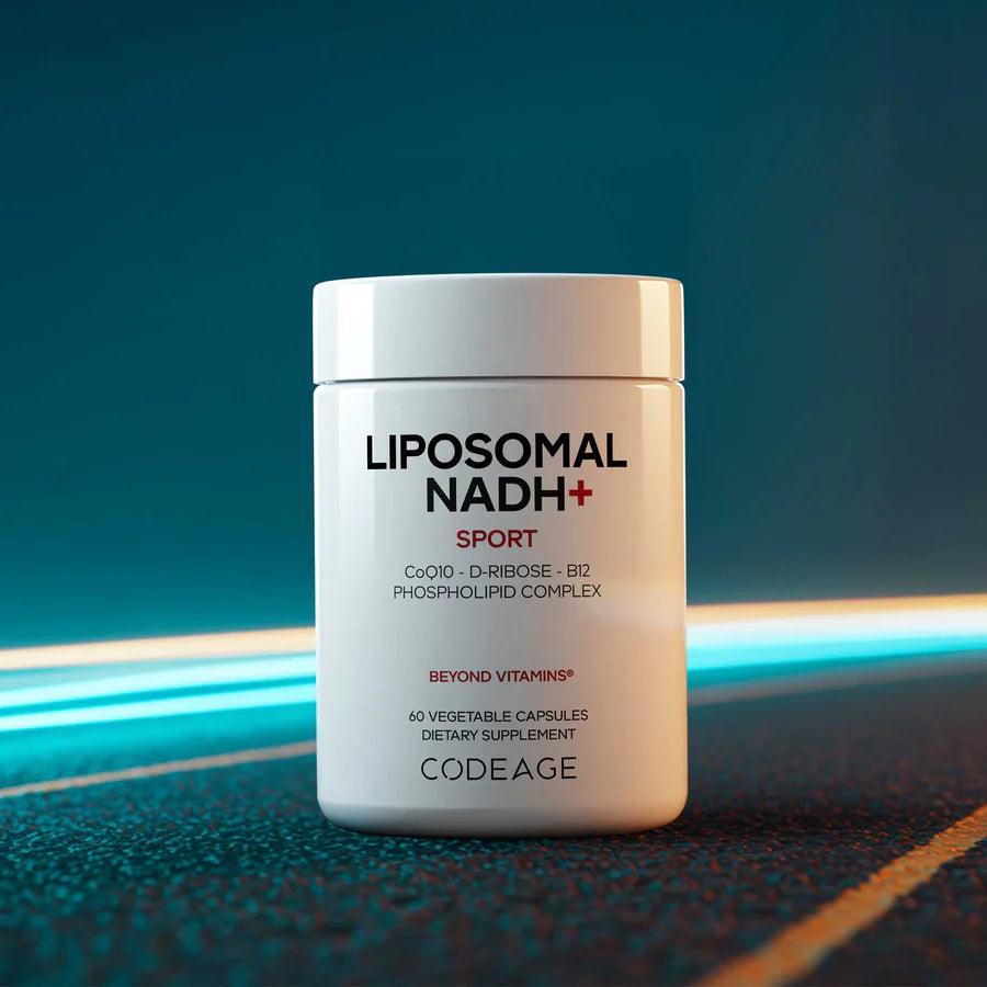 NADH+ liposomal - 60 cápsulas vegetales - codeage