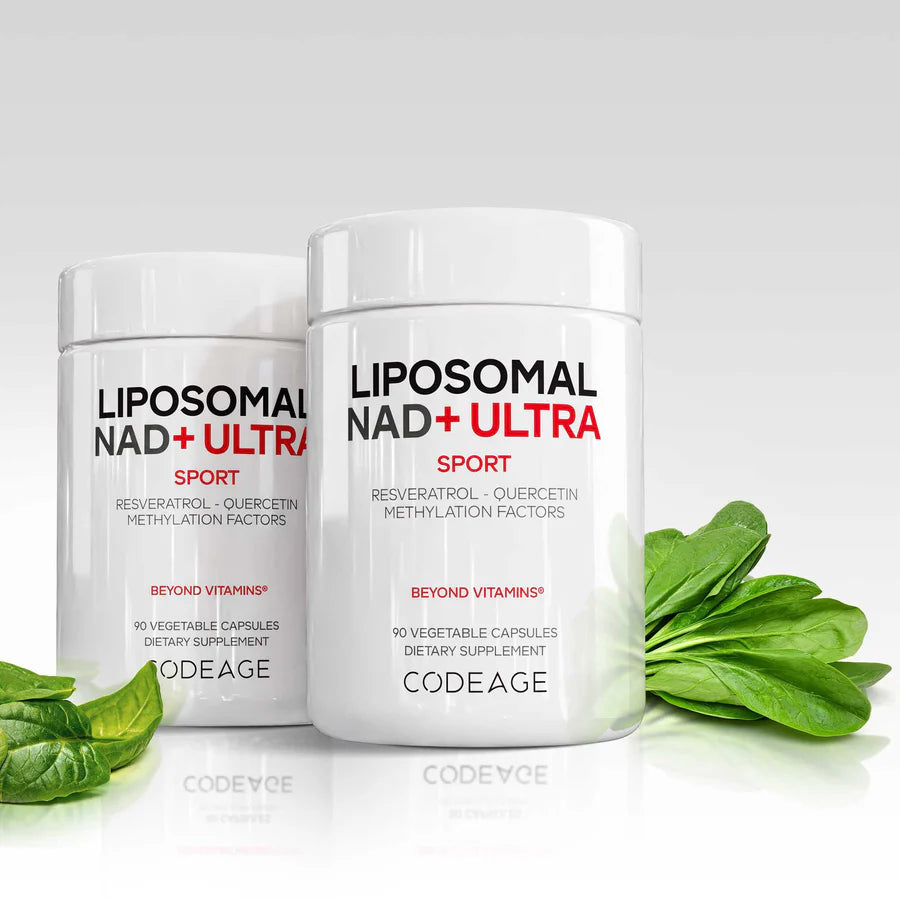 liposomal nad+ ultra - 90 cápsulas vegetales - codeage