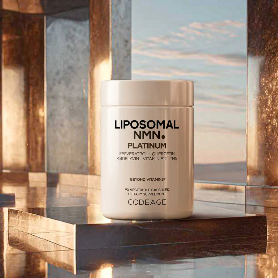 nmn liposomal platinum - 90 cápsulas vegetales - codeage