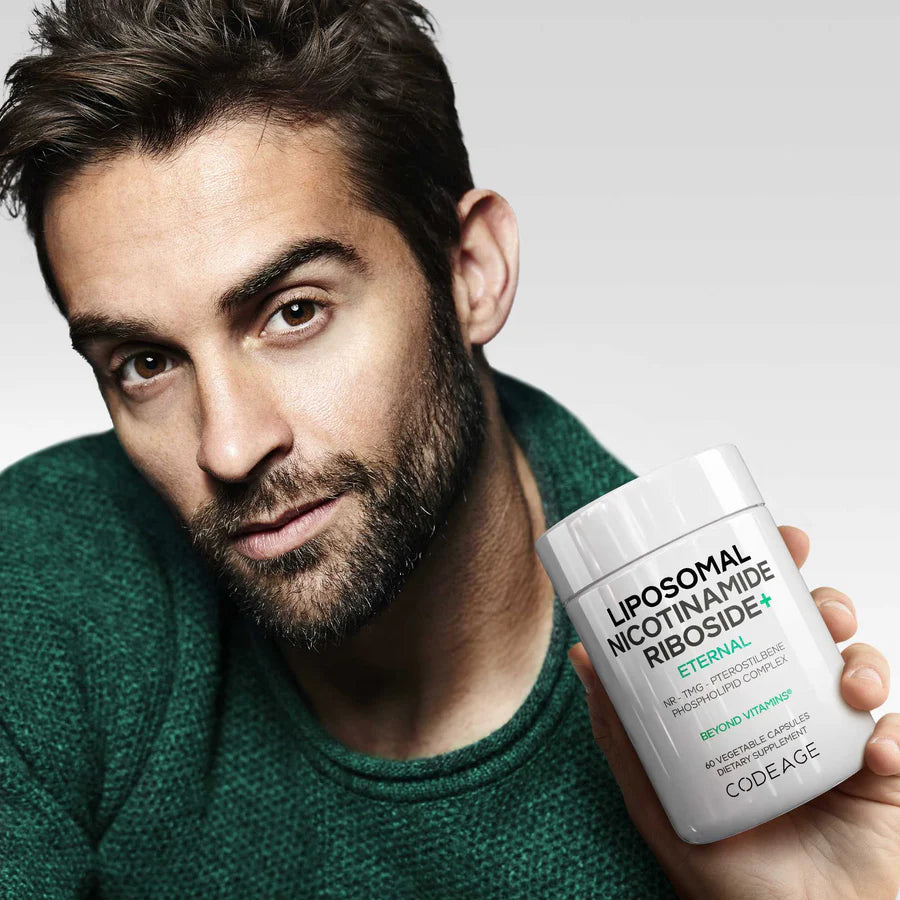 nicotinamida ribósida liposomal - 60 cápsulas vegetales - codeage