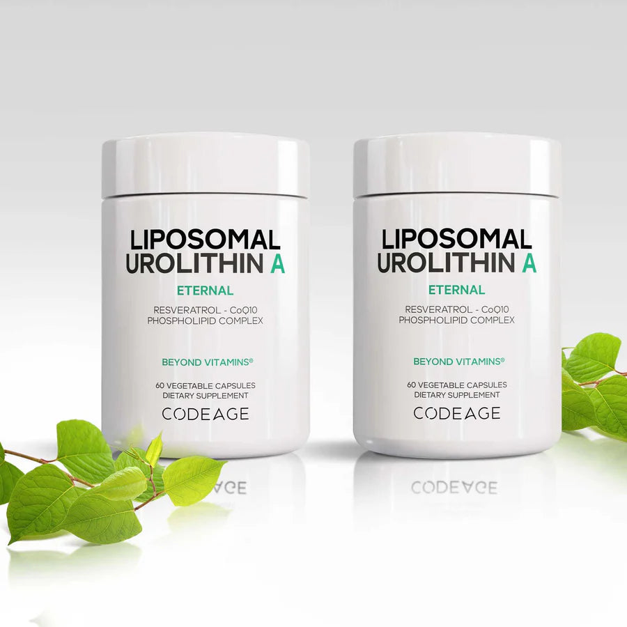 Urolitina A liposomal - 50 cápsulas vegetales - Codeage