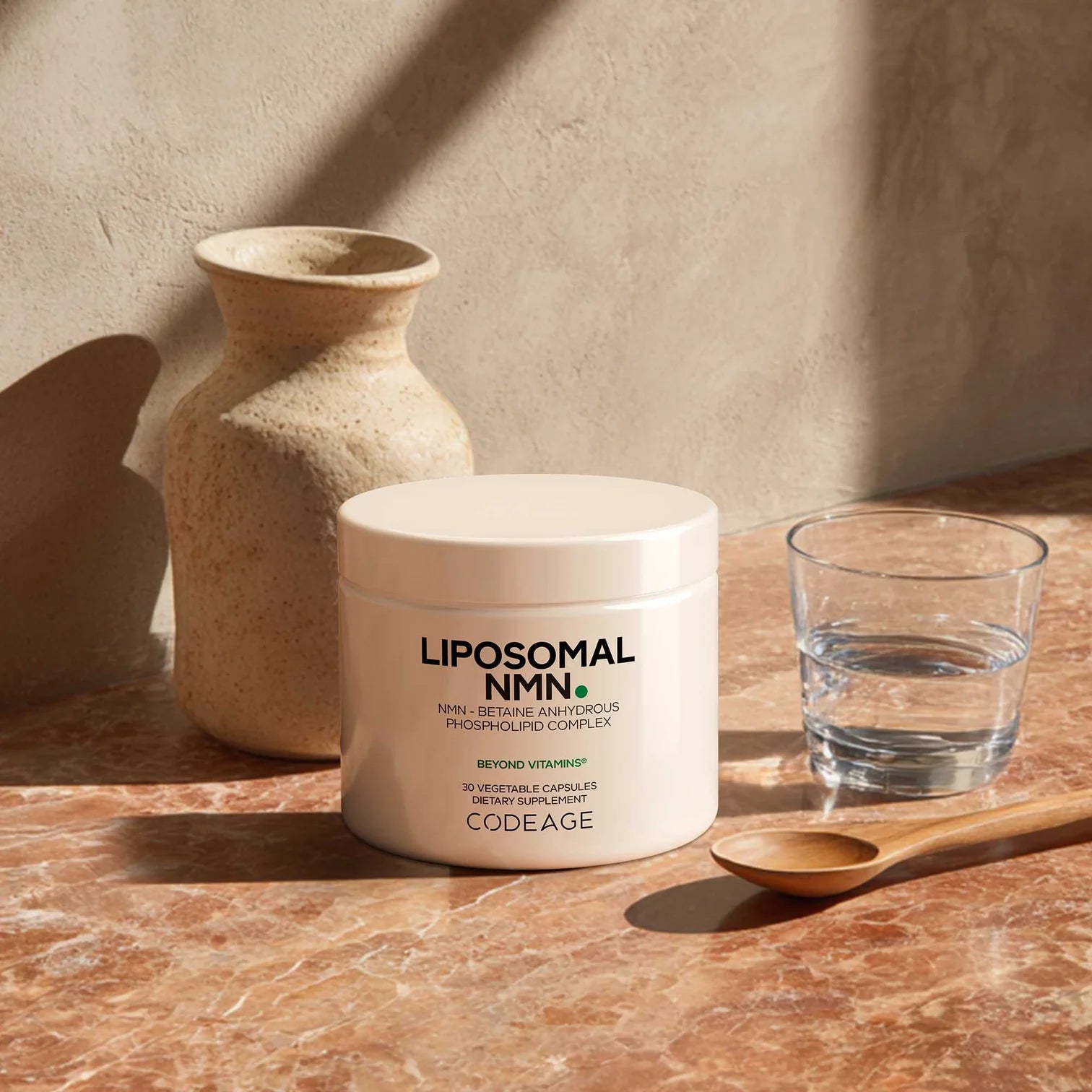 nmn liposomal - 30 cápsulas vegetales - codeage