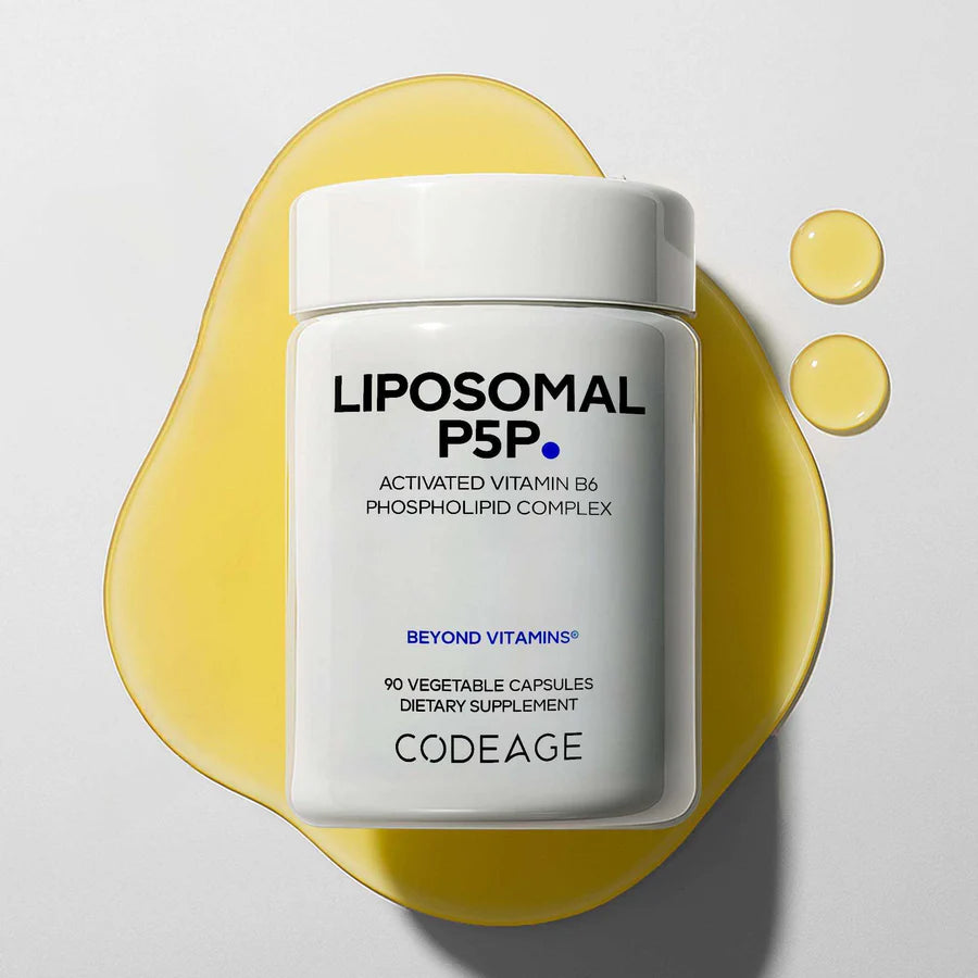 p5p liposomal - 90 cápsulas vegetales - codeage