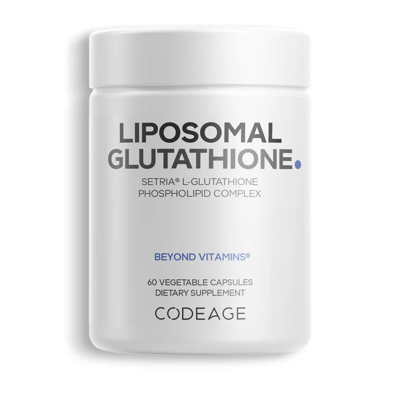 glutatión liposomal - 60 cápsulas vegetales - codeage