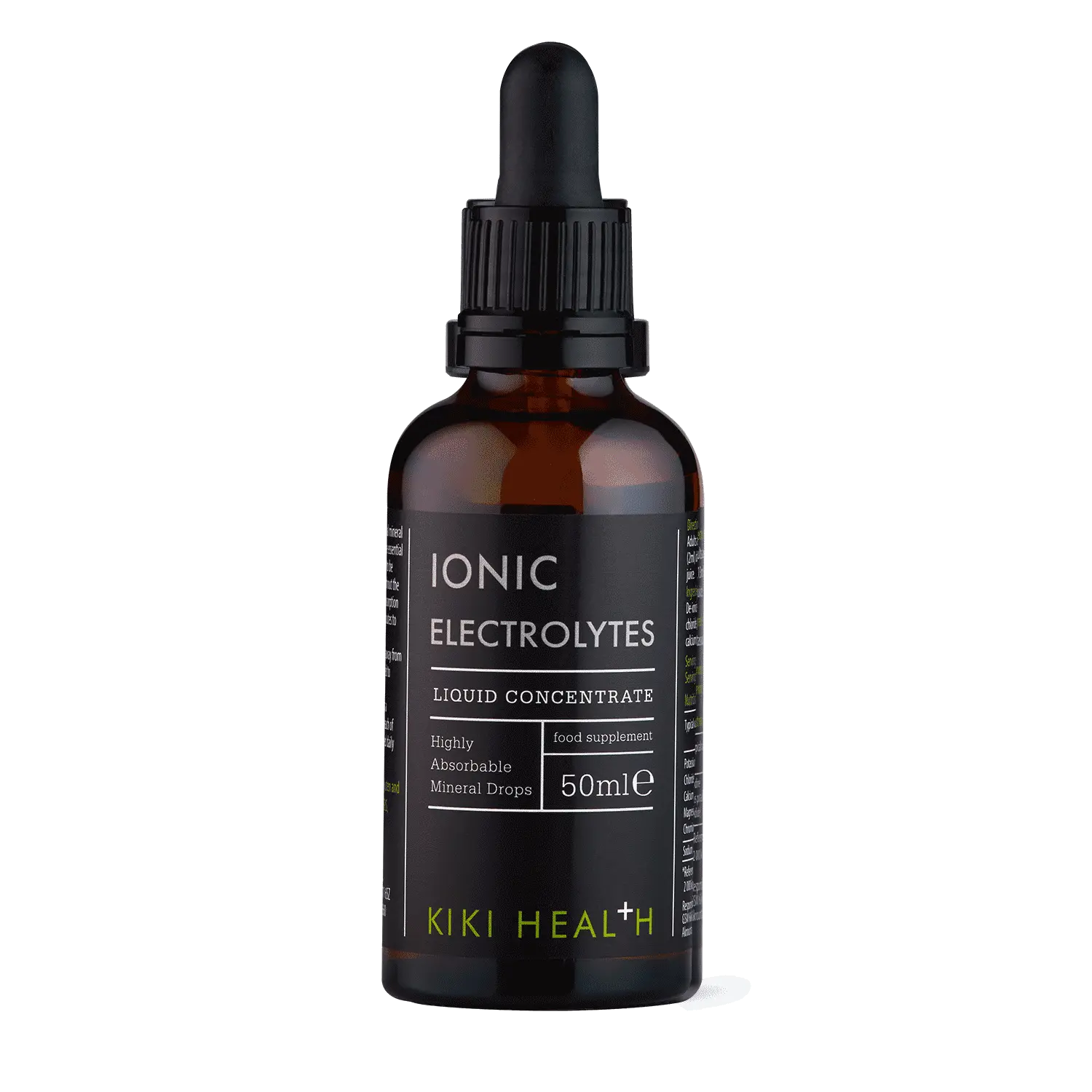 electrolitos iónicos concentrado líquido - 50ml - kiki health