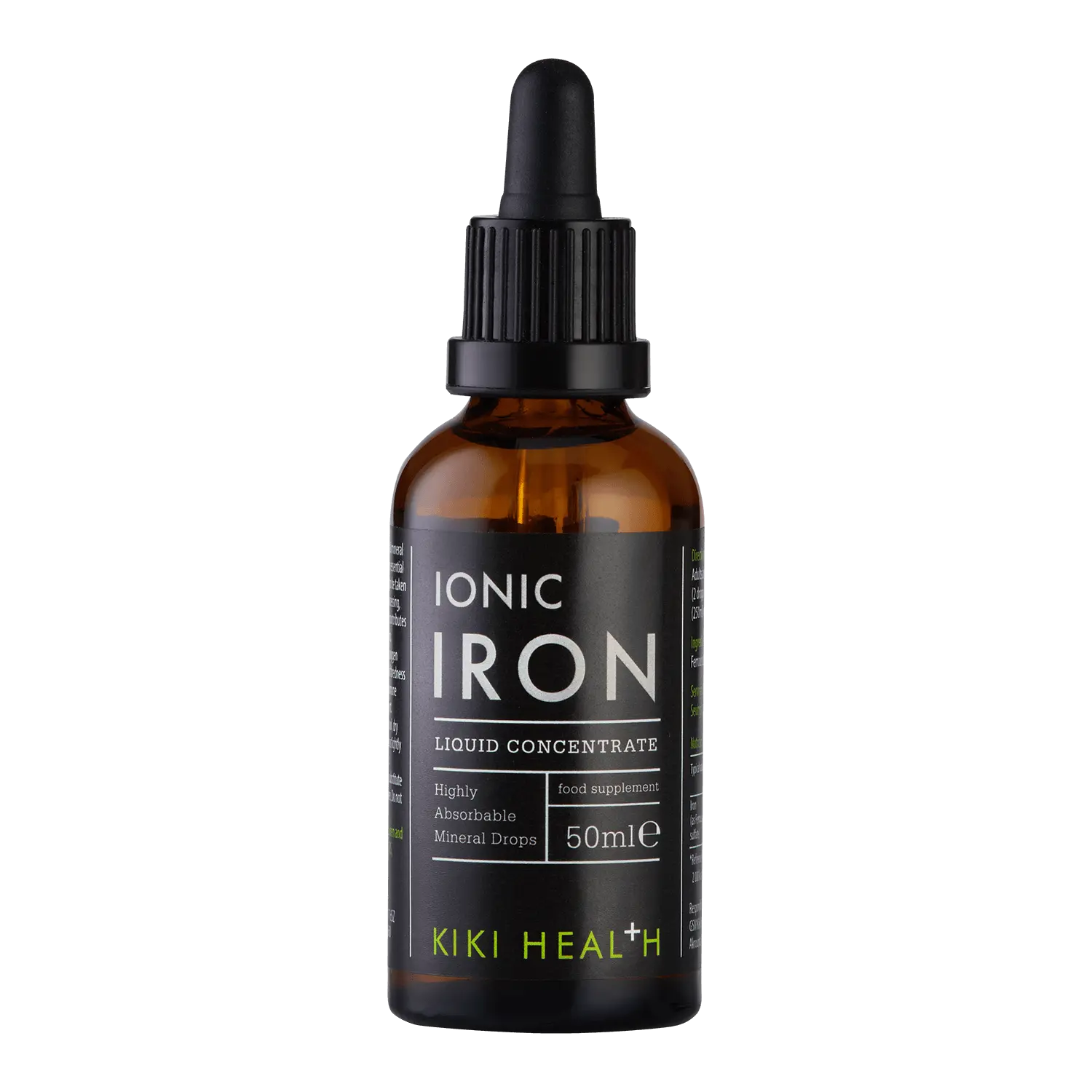 concentrado líquido de hierro iónico - 50ml - kiki health
