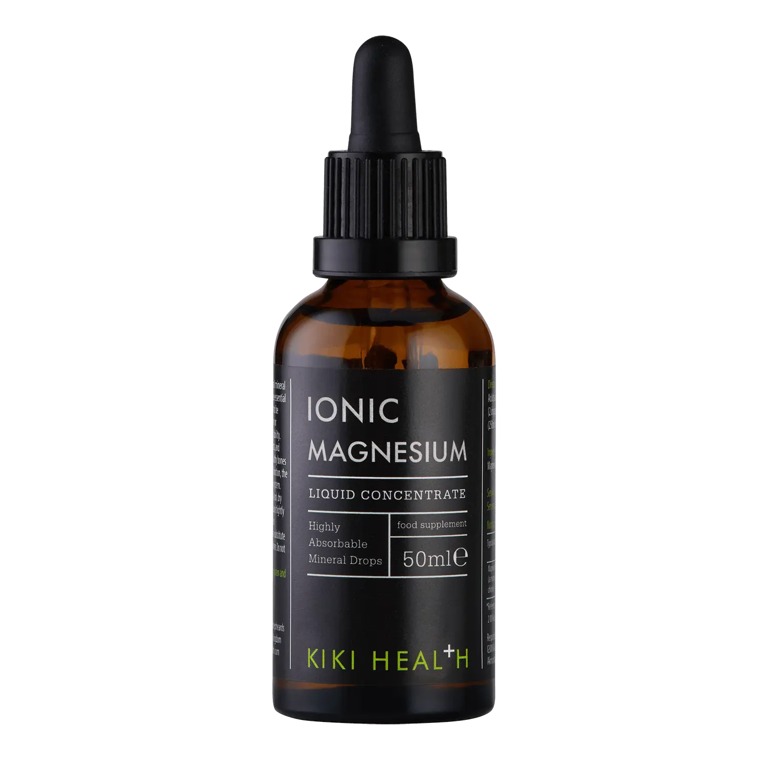 concentrado líquido de magnesio iónico - 50ml - kiki health