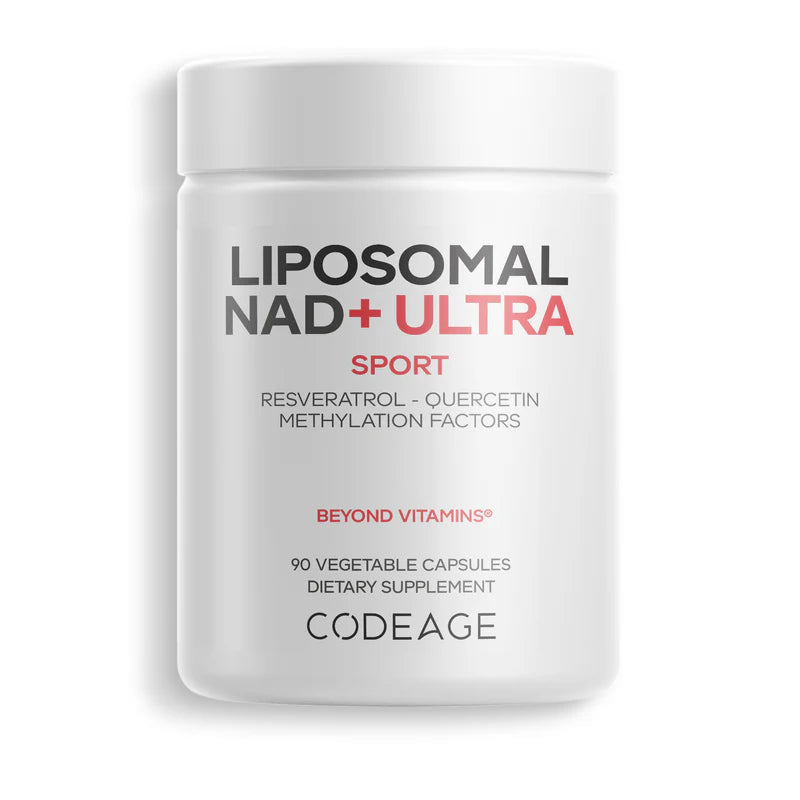 liposomal nad+ ultra - 90 cápsulas vegetales - codeage