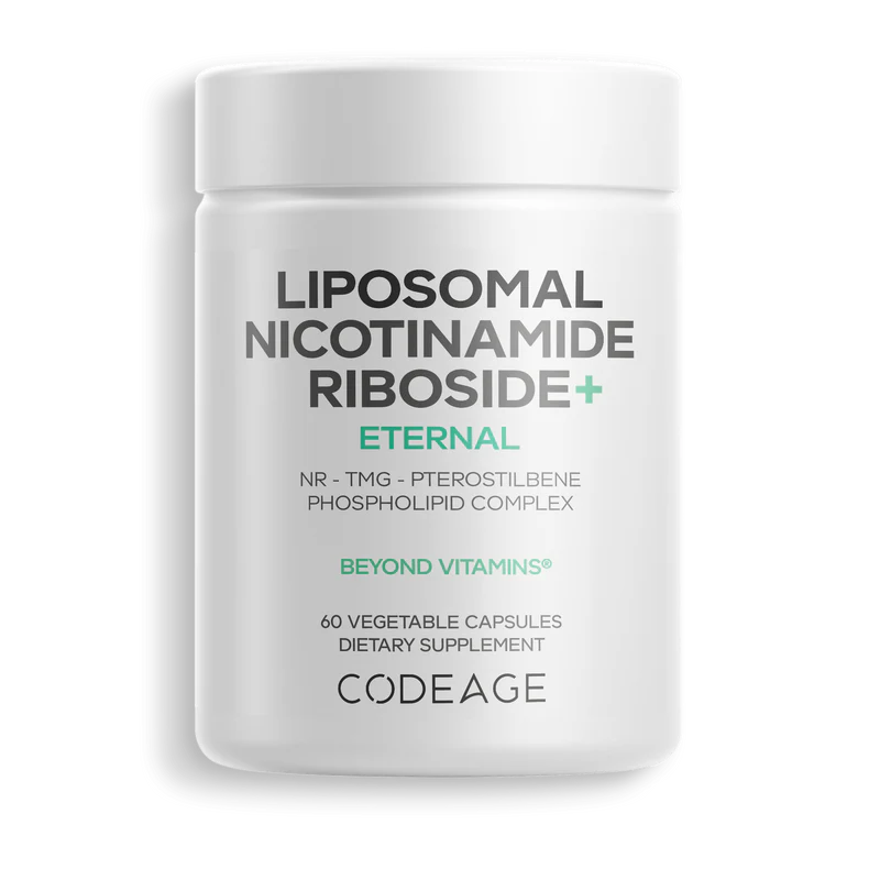 nicotinamida ribósida liposomal - 60 cápsulas vegetales - codeage