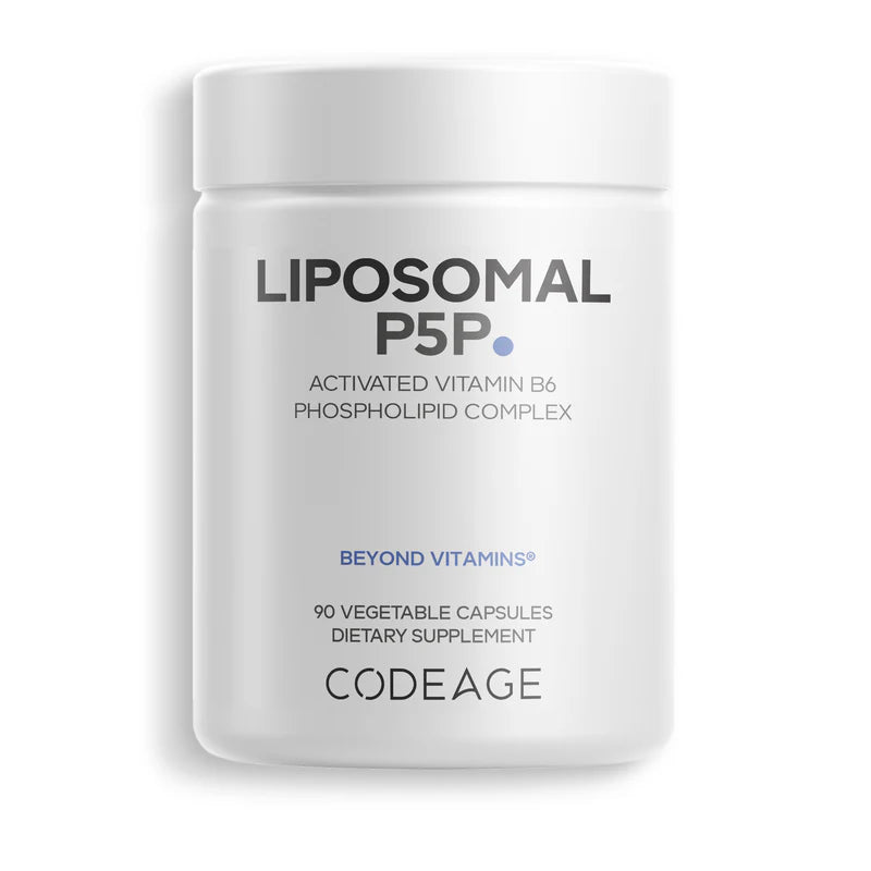 p5p liposomal - 90 cápsulas vegetales - codeage