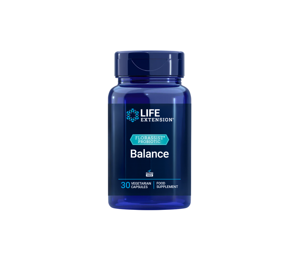 florassist® probiotic Balance - 30 cápsulas - life extension