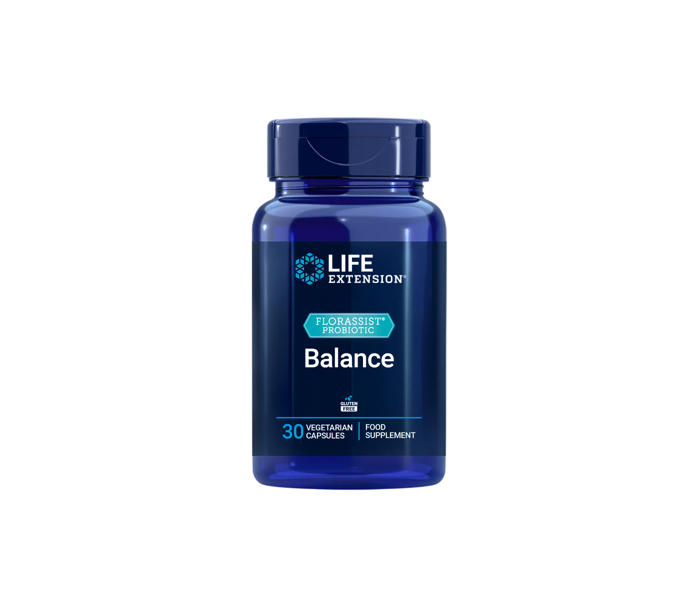 florassist® probiotic Balance - 30 cápsulas - life extension