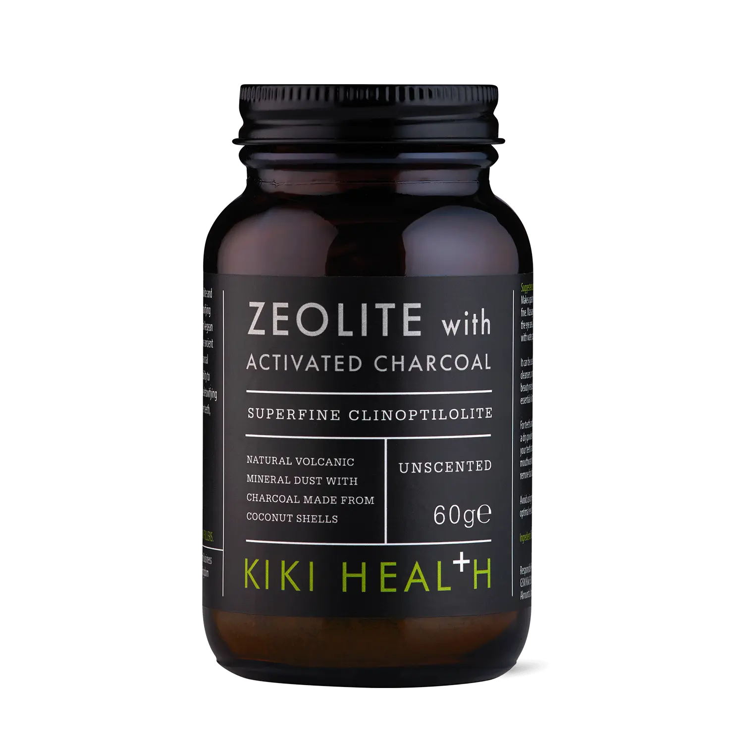 polvo de zeolita - 60g - kiki health