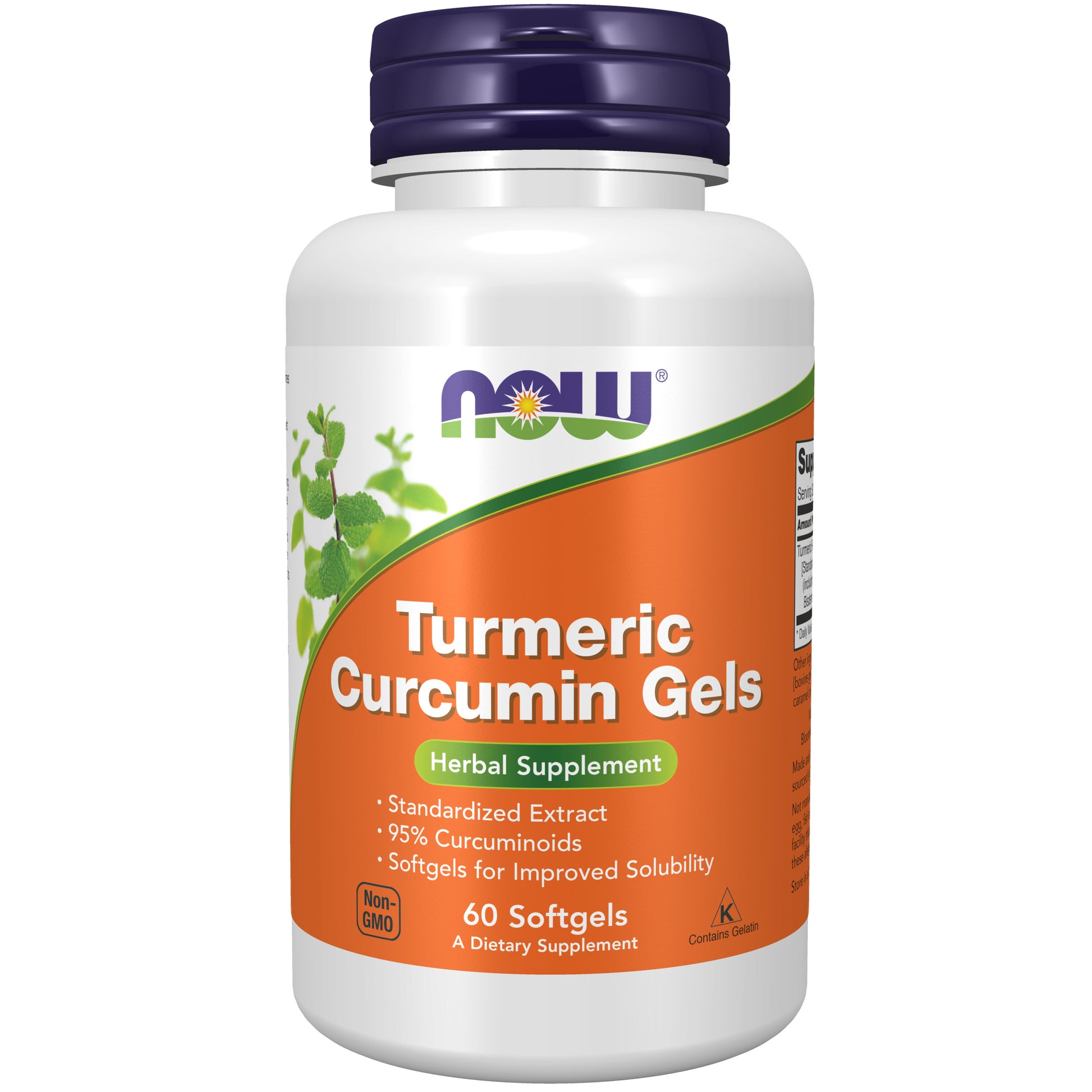 now - tumeric curcumin gels - 60 softgels